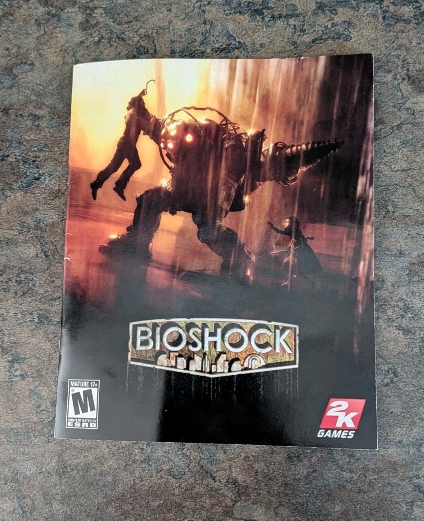 BioShock (Sony PlayStation 3, 2008) PS3 With Manual & Generic Case