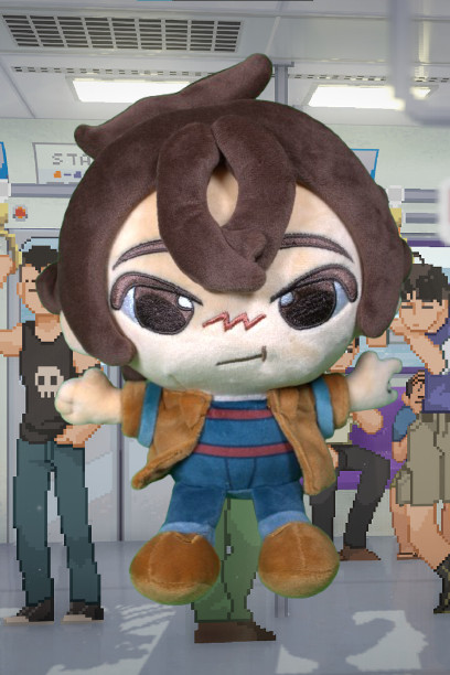 Peluche Makeship – Mark Borja del videojuego Until Then de Polychroma gamess