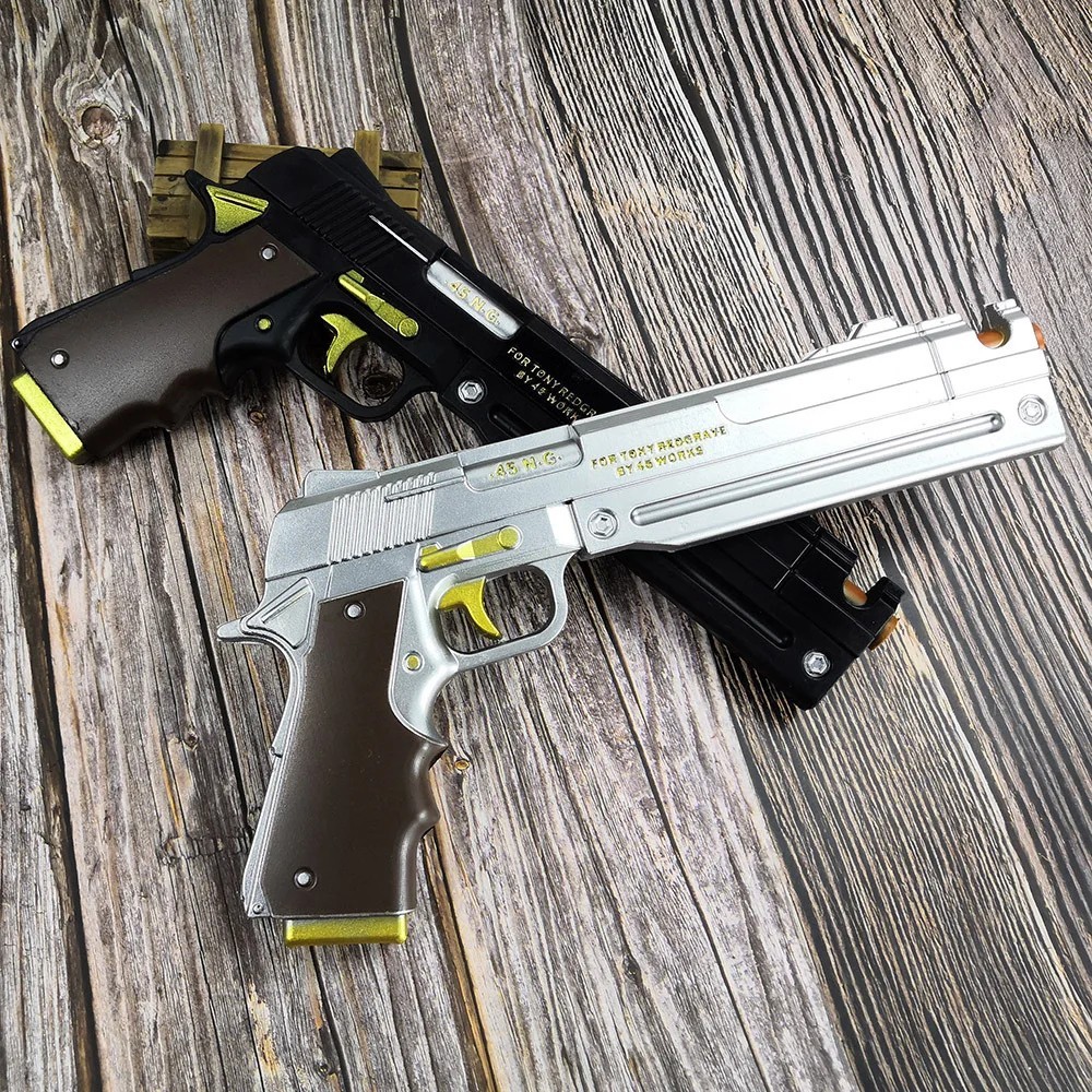 Dante Pistol Gun Ebony Ivory Weapon Anime DMC 4 Cosplay