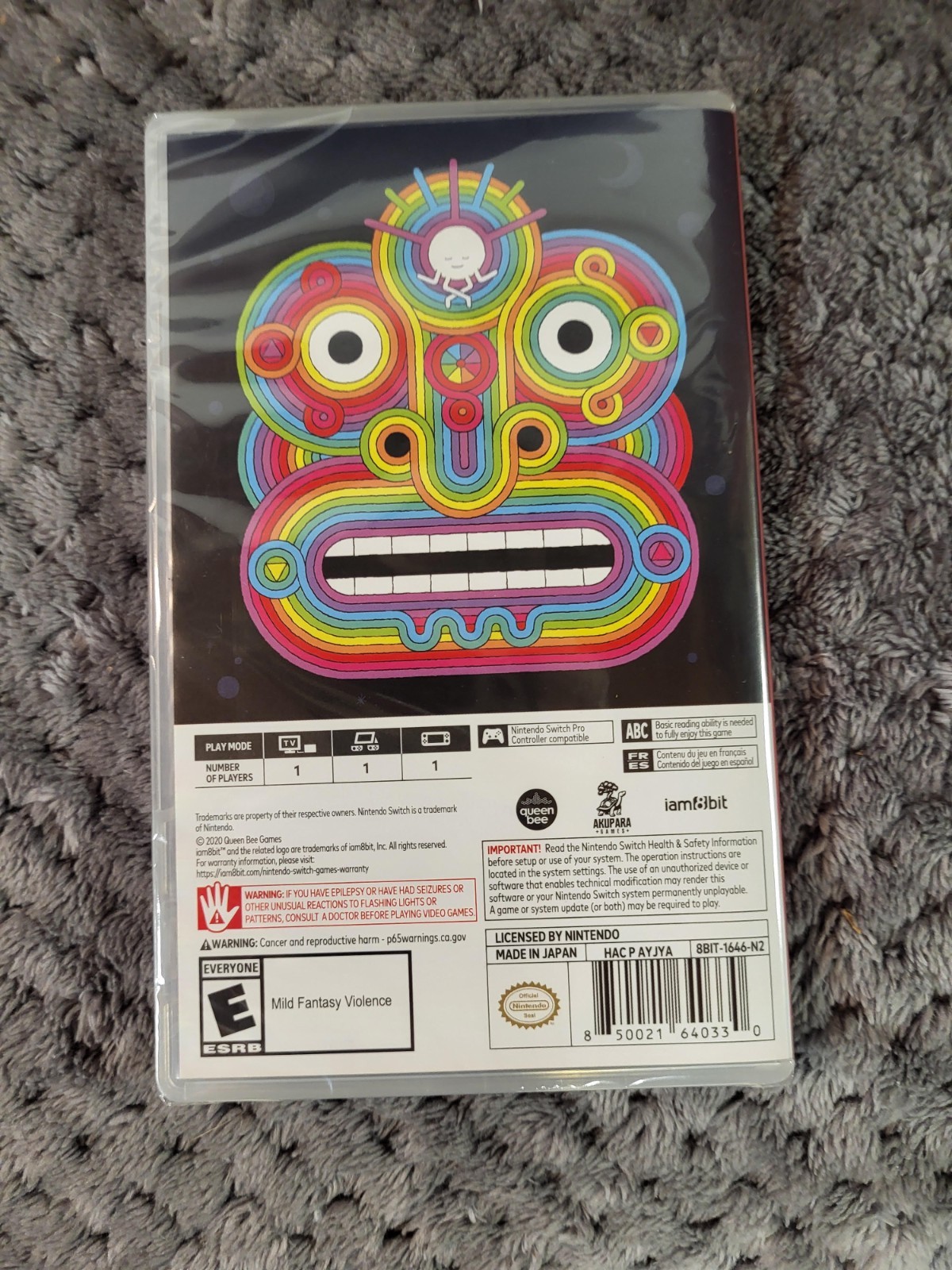 SPINCH-With IAM8BIT Sticker-Brand new-Original packaging