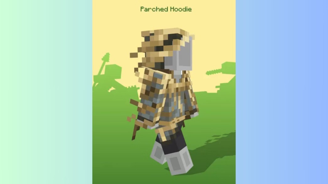 Minecraft – Parched Hoodie – Bedrock Edition Only