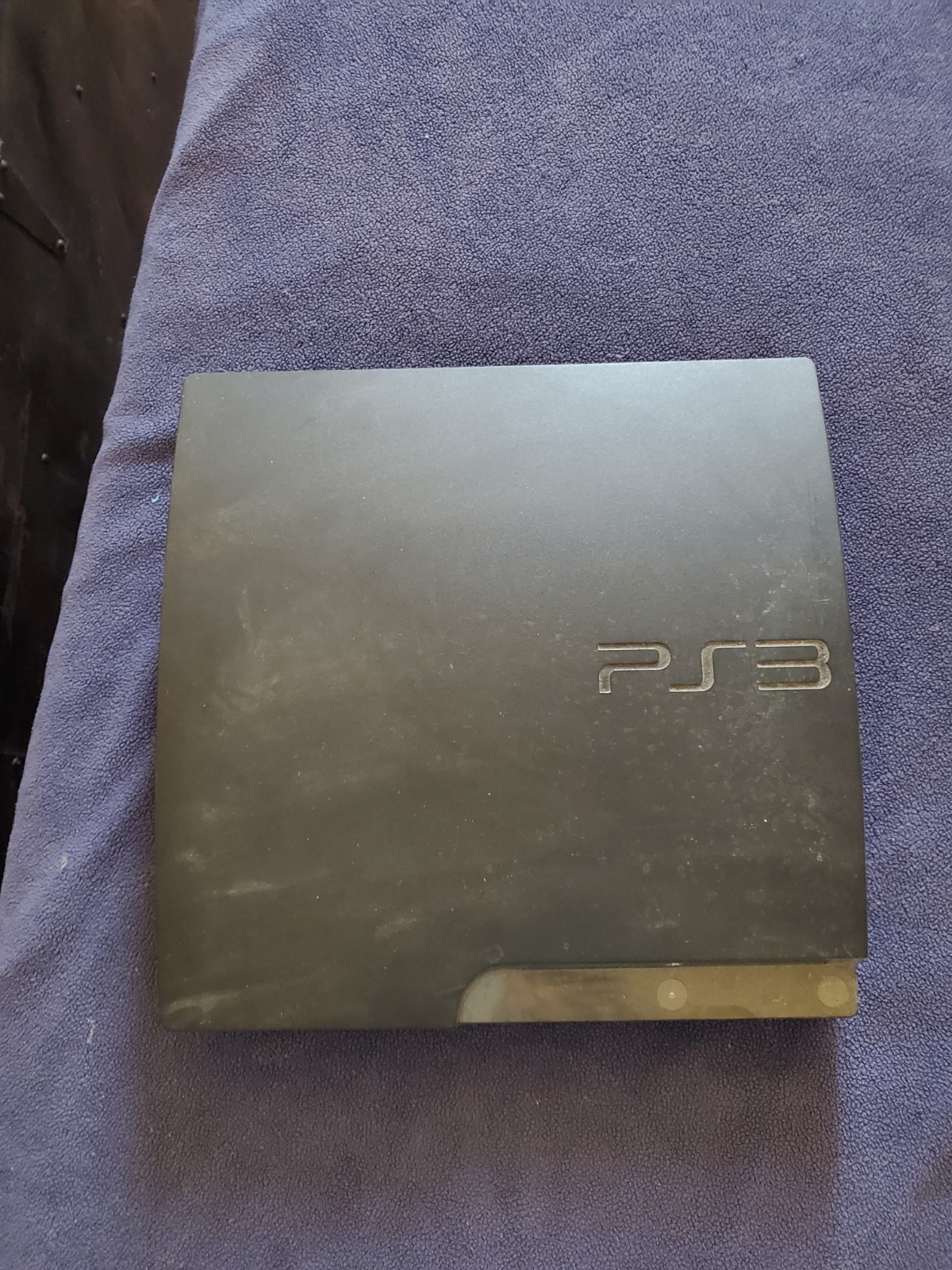 Sony PlayStation 3 Slim 120GB Black Console HDMI Blu-Ray 1080p NTSC-U/C