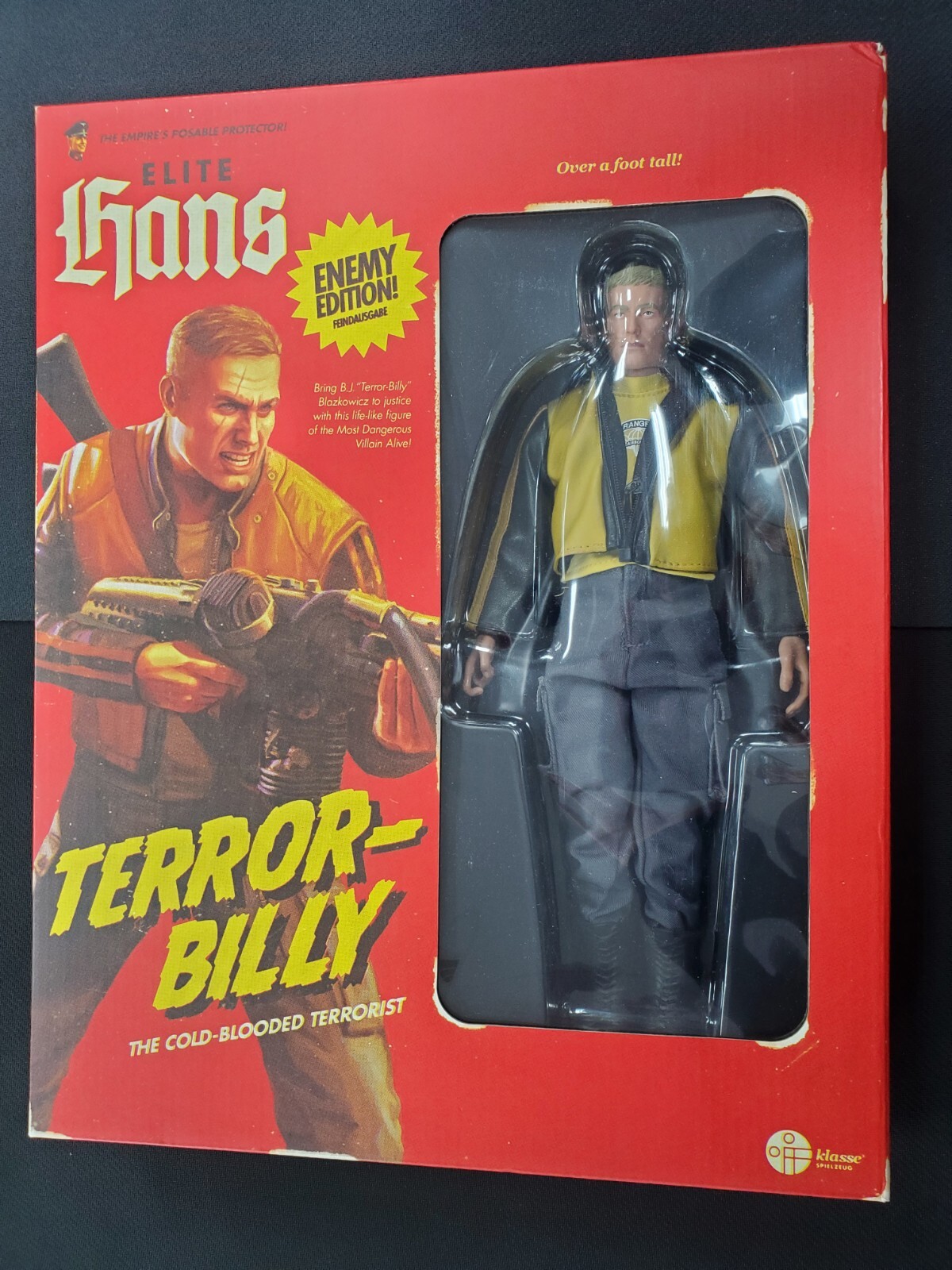 WOLFENSTEIN II: THE NEW COLOSSUS COLLECTOR’S EDITION FIGURE ONLY, NO GAME