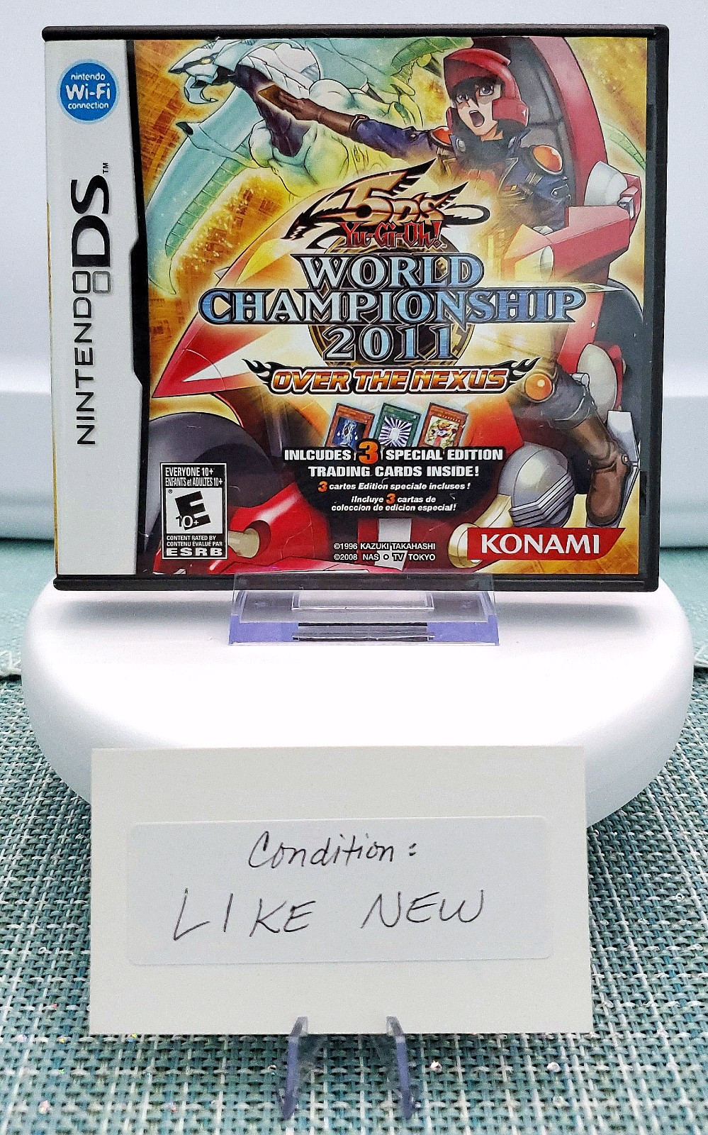 🔥 Yu-Gi-Oh 5D’s World Championship 2011 Over The Nexus Nintendo DS CIB No Cards