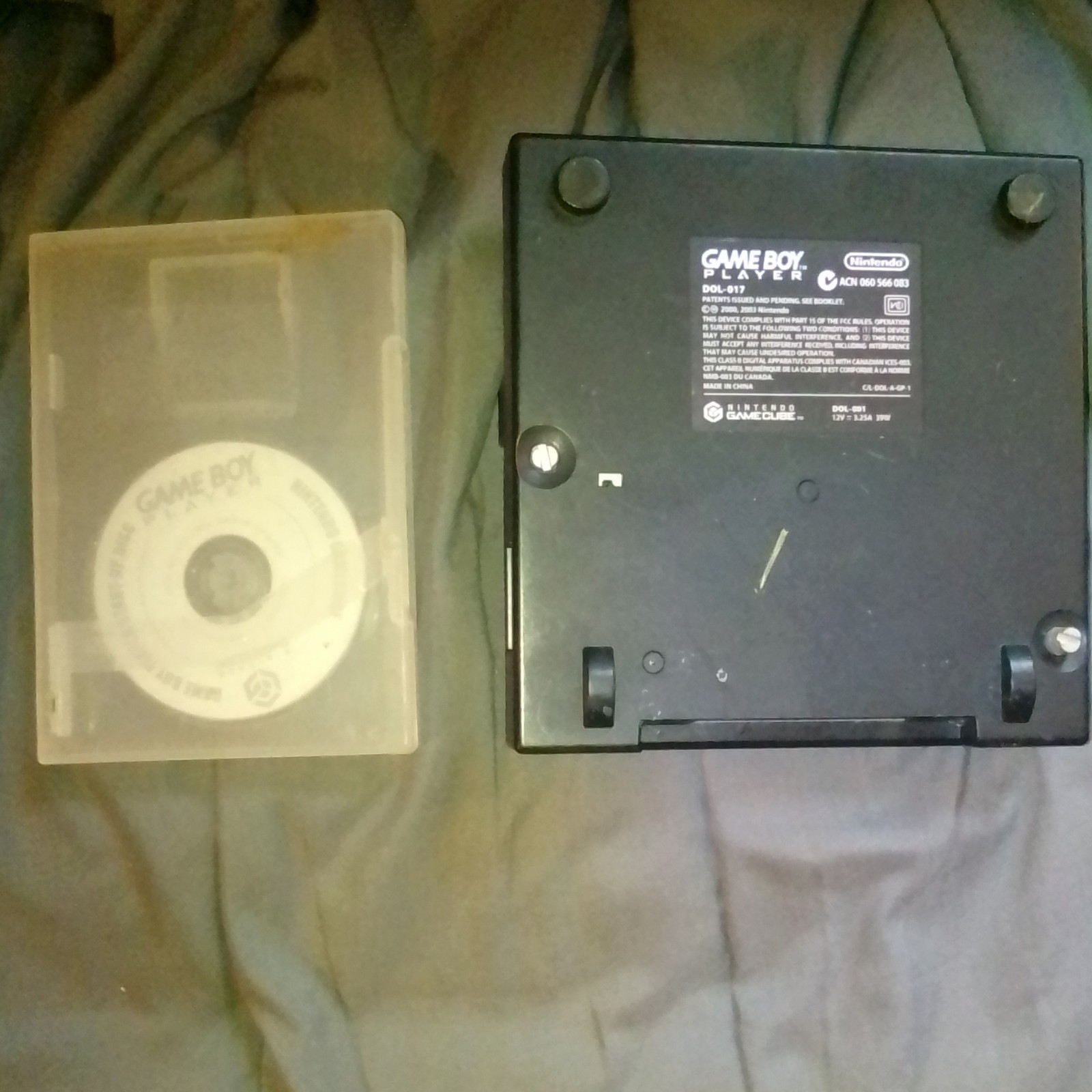 Nintendo GameCube Game Boy Player w/ Startup Disc
