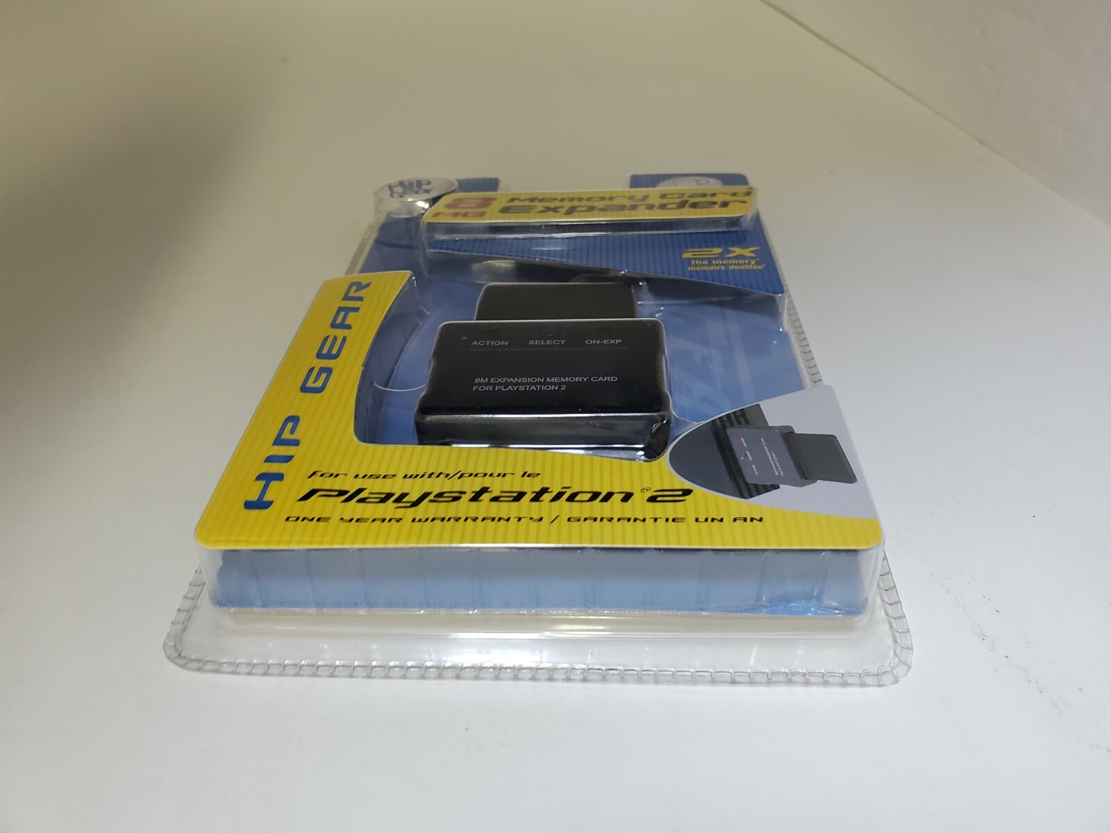 NEW HIP GEAR 8MB Memory Card Expander Expansion pack for Playstation 2 PS2 #N56