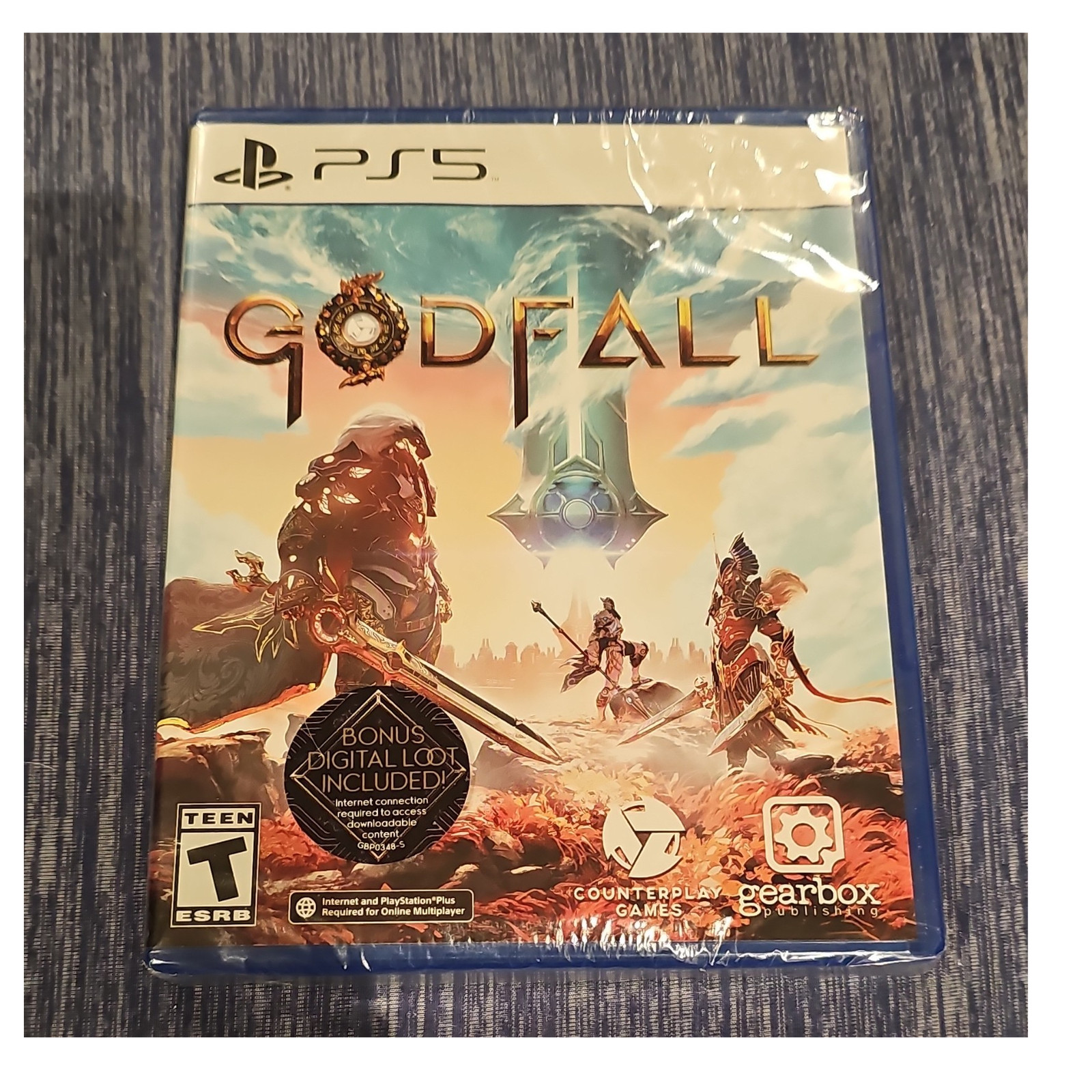 Gearbox Publishing Godfall PS5 Action Role Playing T Bonus Digital Loot