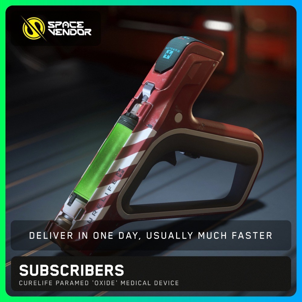 Star Citizen – CureLife ParaMed ‘Oxide’ Medical Device – Space Vendor