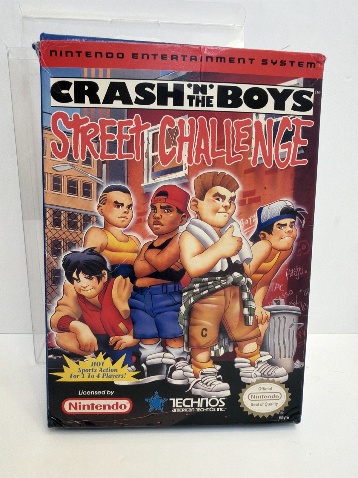 Crash n the Boys Street Challenge Nintendo Entertainment System NES Complete CIB