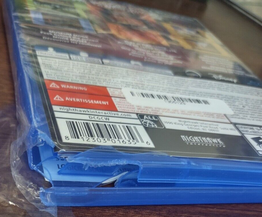 Disney Classic Games Collection Jungle Book, PS4, SEALED IN A CRACKED CASE!