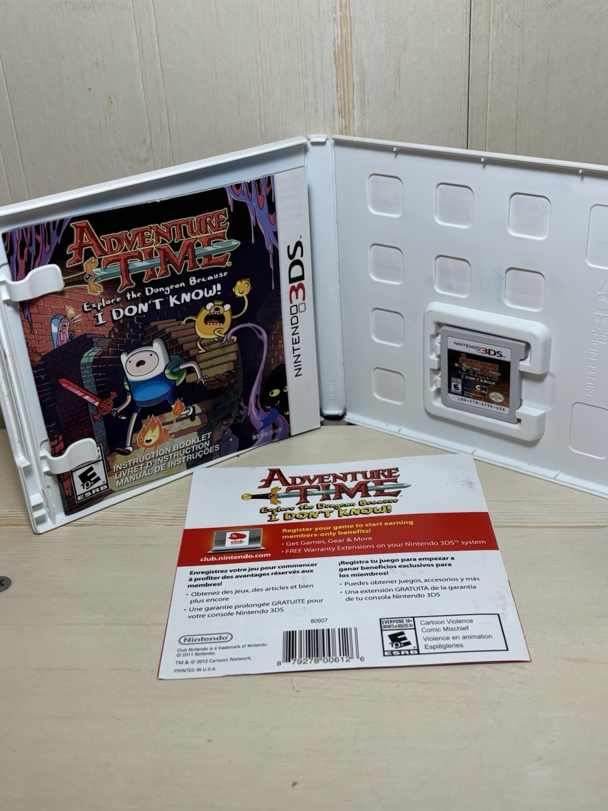 Adventure Time: Explore the Dungeon Because I Don’t Know (Nintendo 3DS, 2013)
