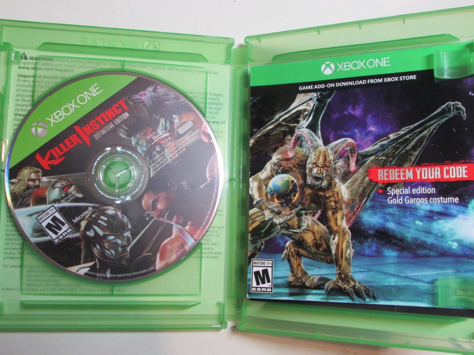 Killer Instinct: Definitive Edition (Xbox One) Very Good