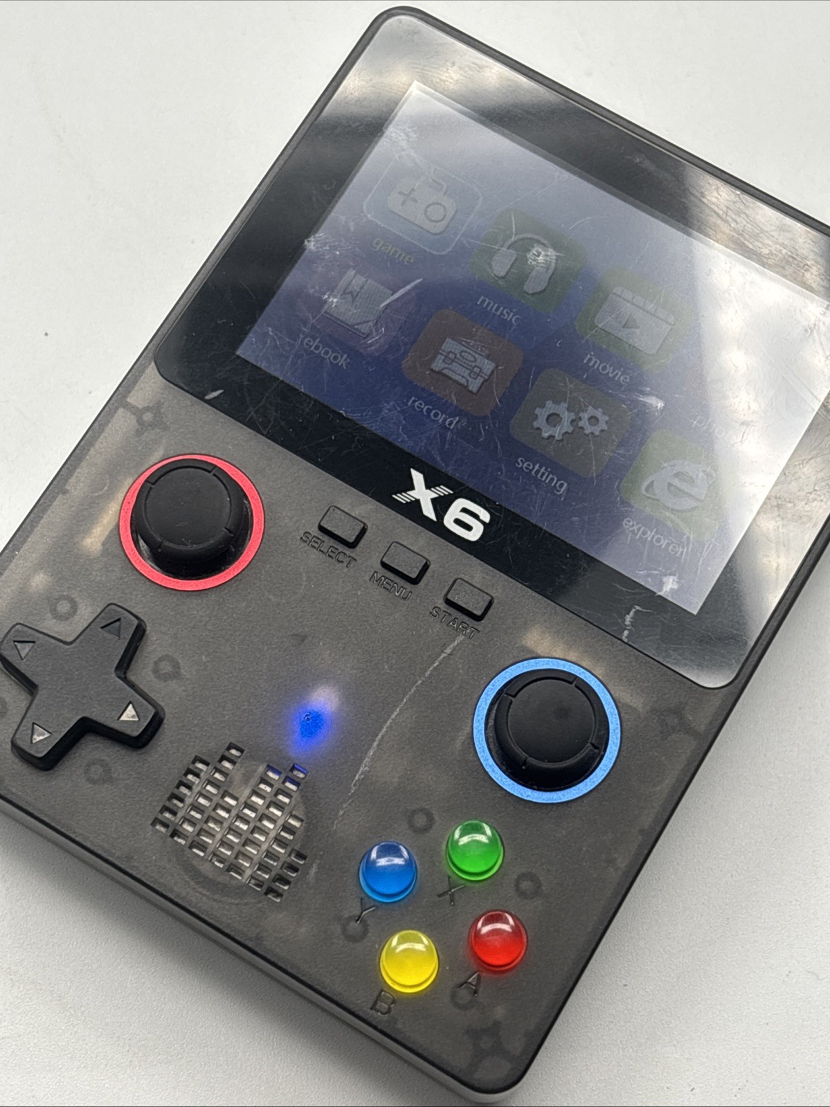 X6 Handheld Game Console 3.5″ IPS Dual Joystick 11 Emulators 32GB