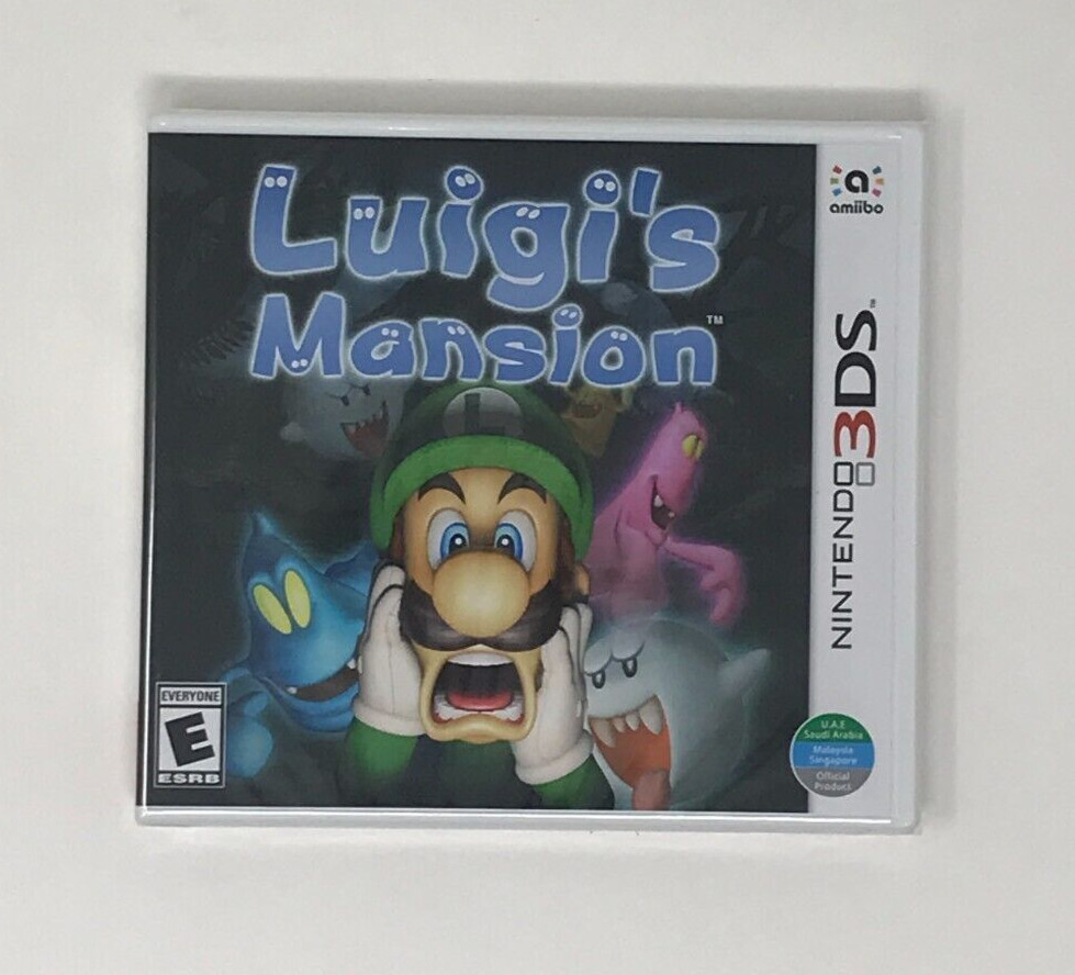 Luigi’s Mansion Nintendo 3DS Brand New & Factory Sealed!