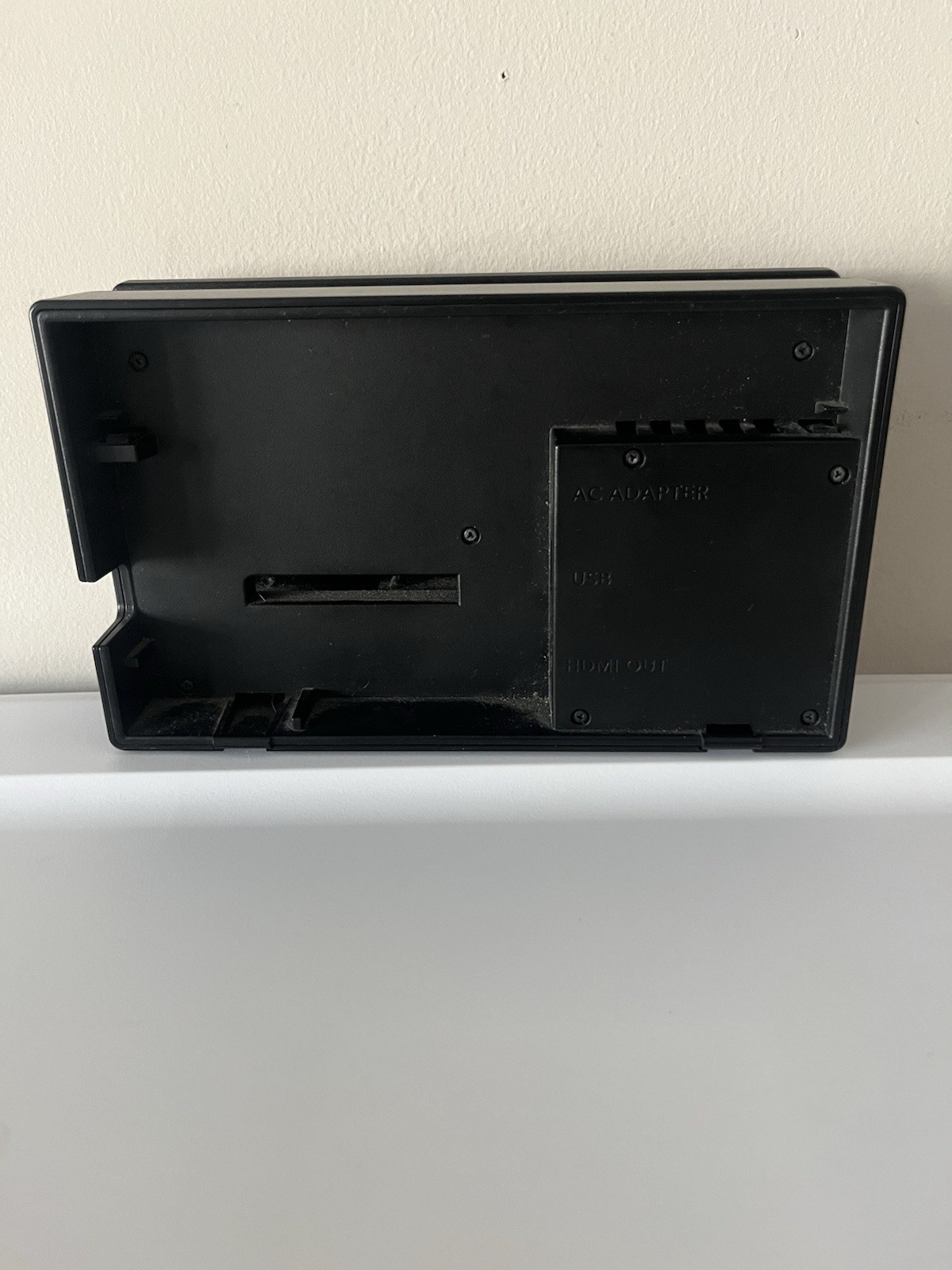 Nintendo Switch HAC-007 Charging Dock Only – Black Missing Back Panel