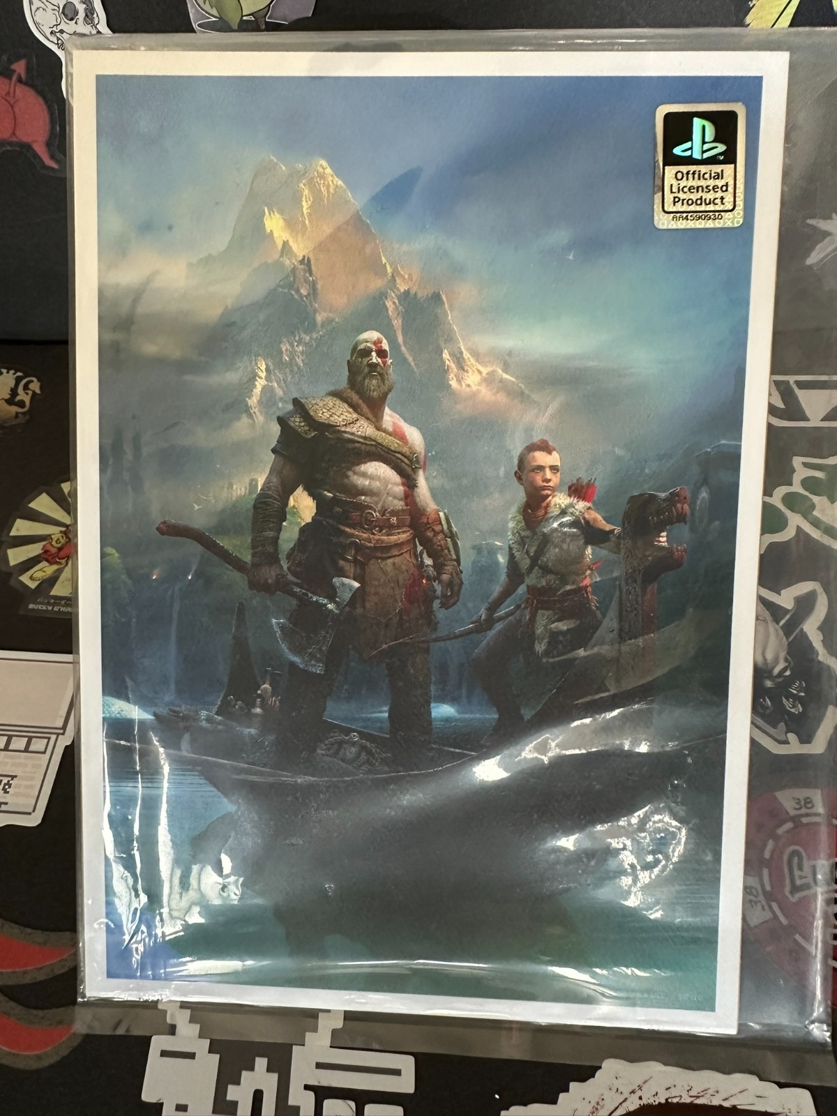 God of War: 10 x 7 Art Print – Loot Crate Exclusive Official License SEALED