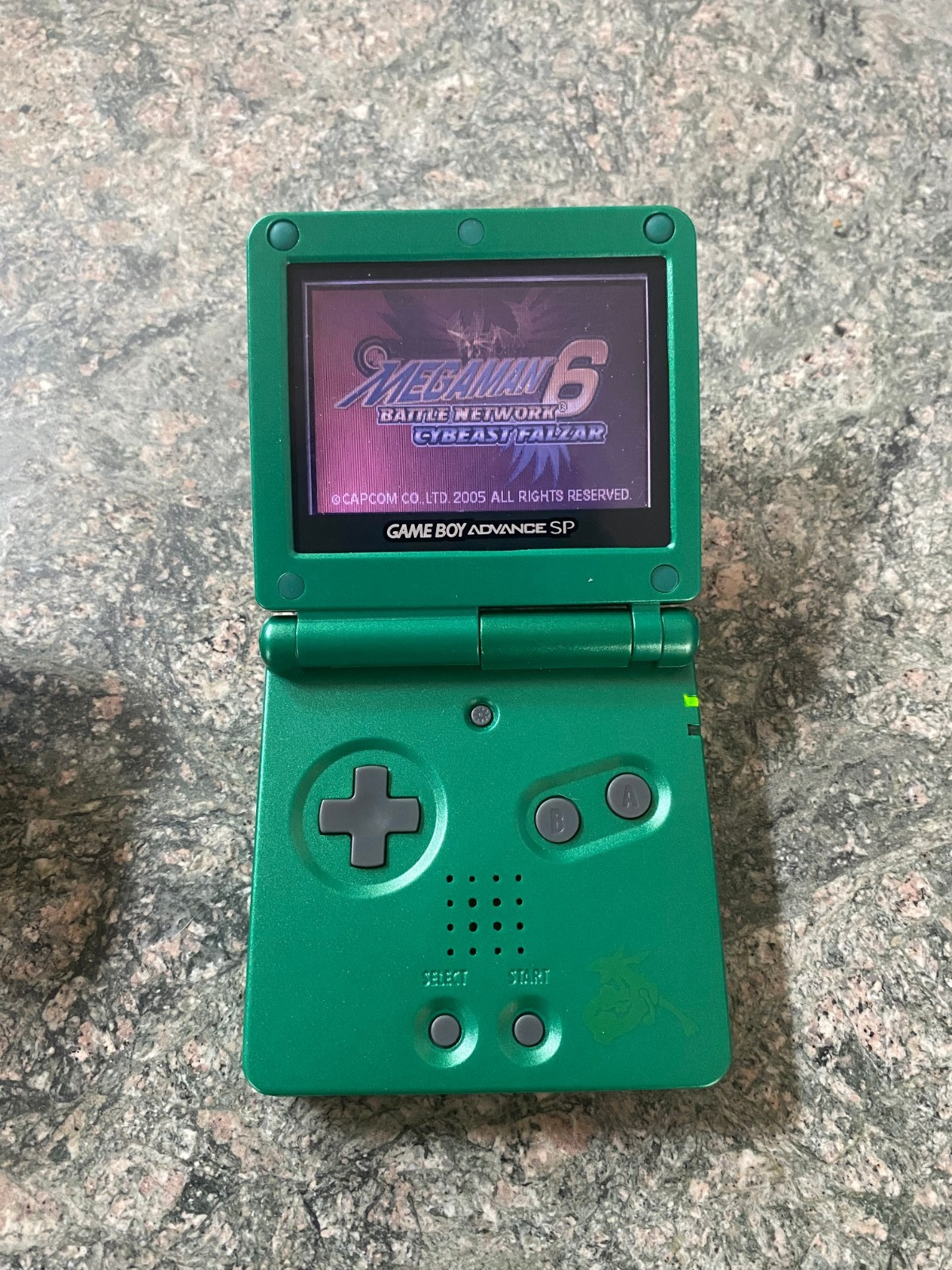 Nintendo Game Boy Advance GBA SP System IPS LCD Backlit Pokemon GREEN RAYQUAZA