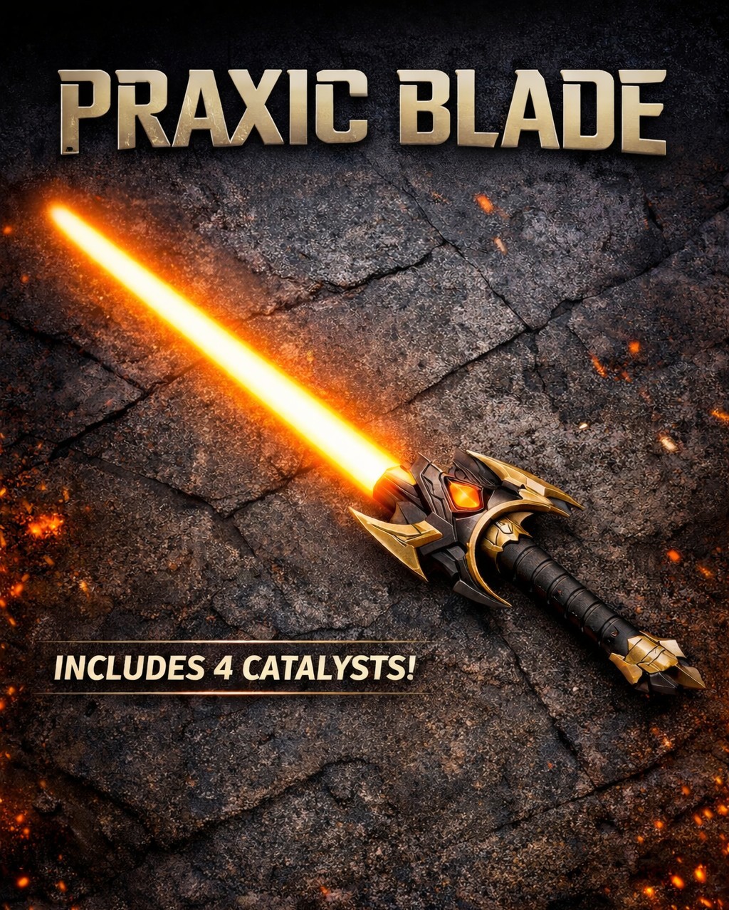 Praxic Blade – 4 Edge Upgrades Unlock Service (All Catalysts) – Fast Delivery