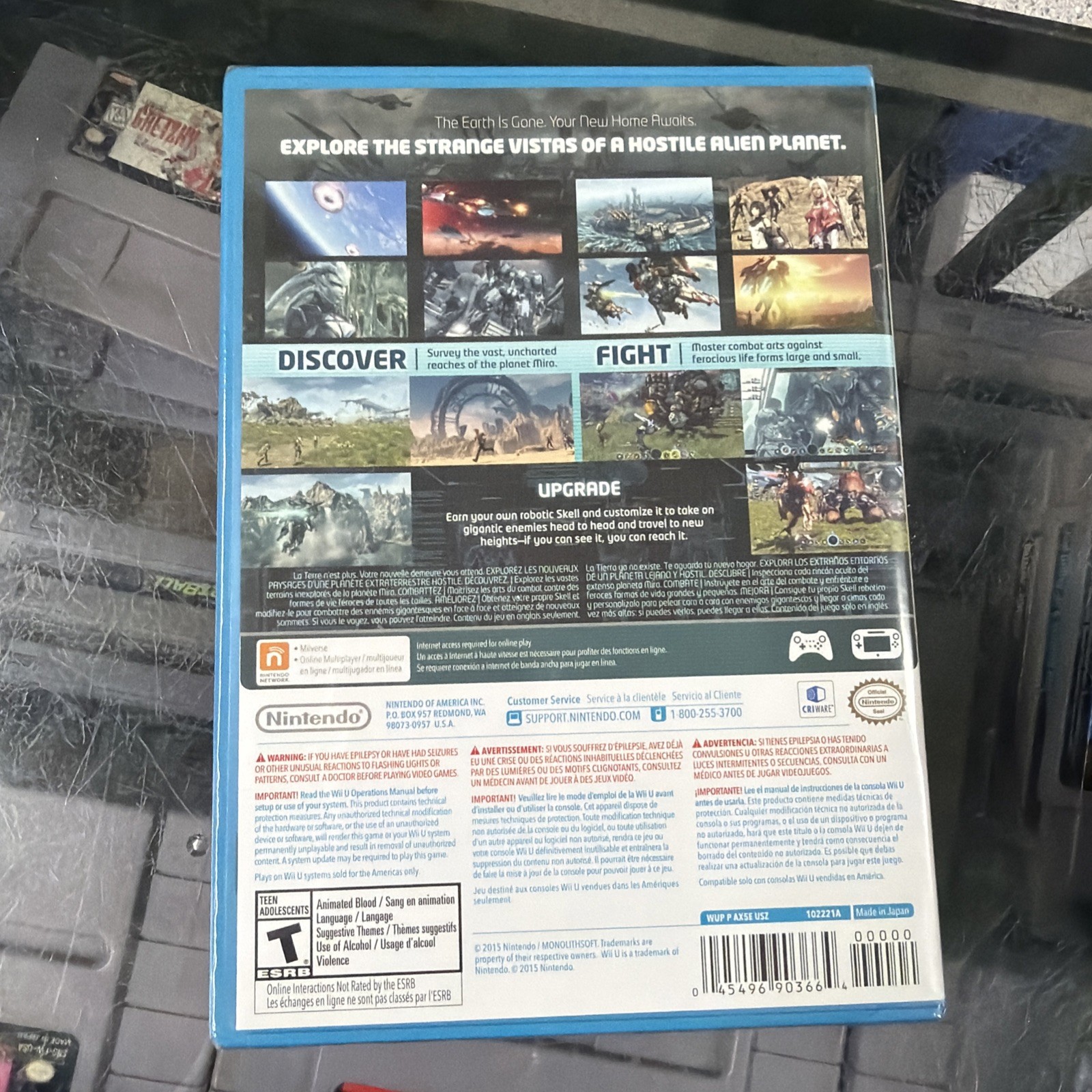 Xenoblade Chronicles X (Nintendo Wii U, 2015) NEW SEALED