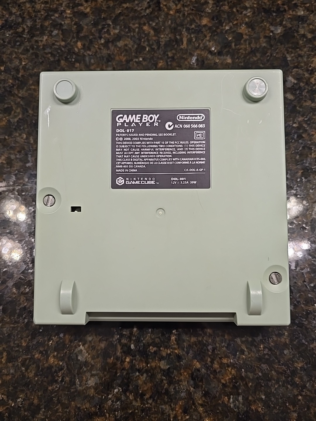 Nintendo GameCube Gameboy Player Tales of Symphonia Japan Japanese Green Rare