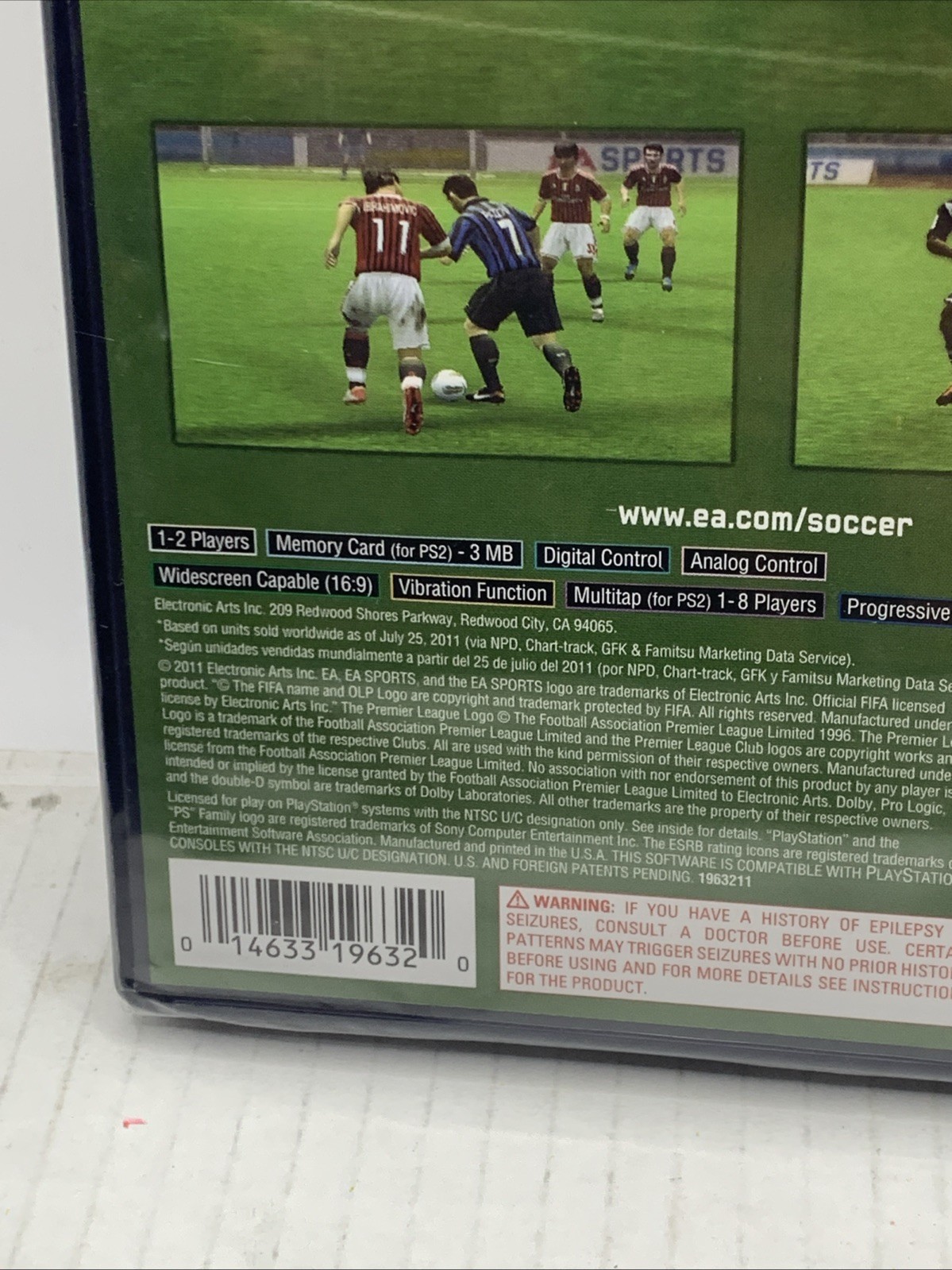 FIFA Soccer 12 Factory Sealed (Sony PlayStation 2, 2011) More Games In Store
