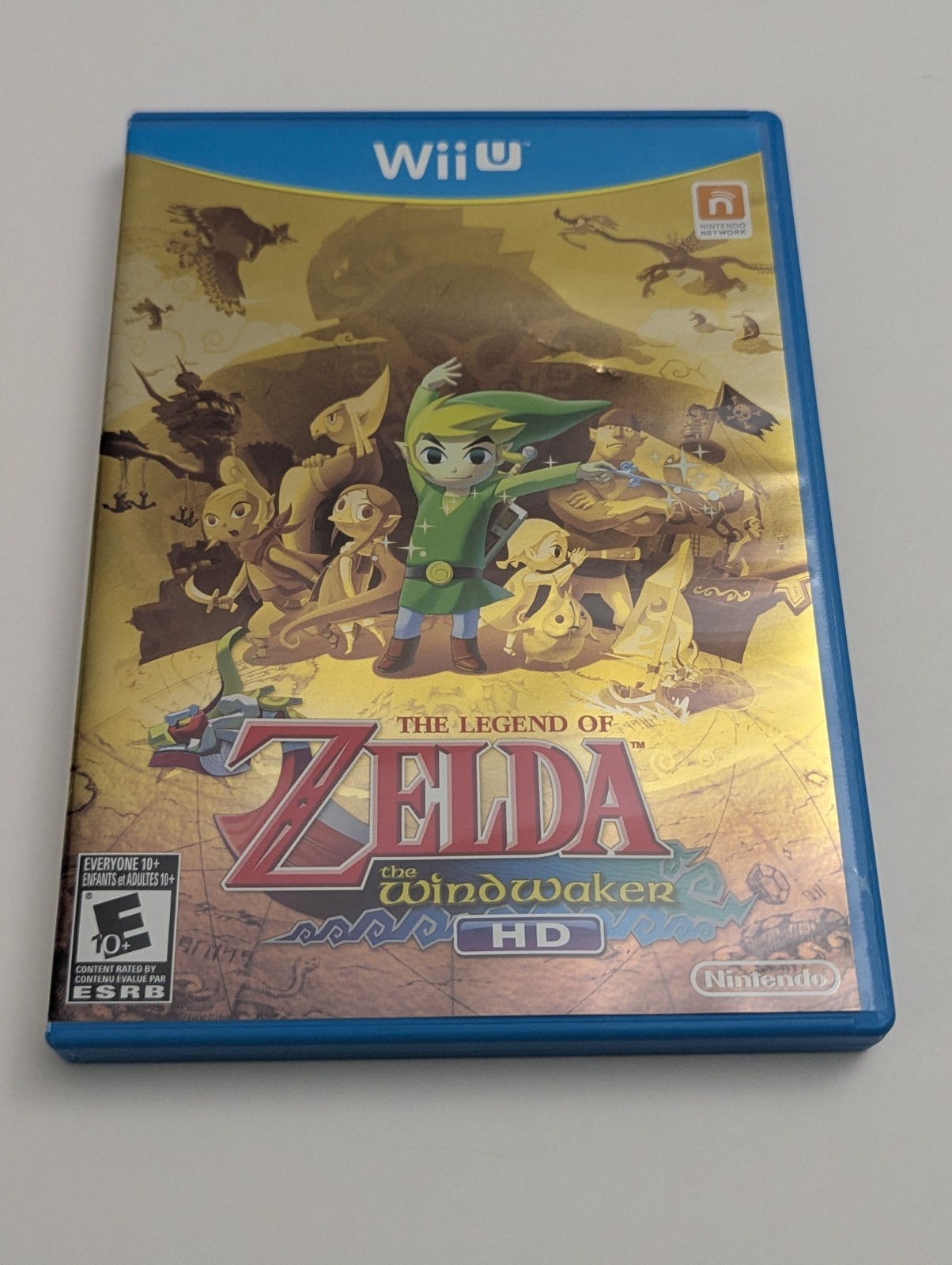 The Legend of Zelda: The Wind Waker HD (Nintendo WII U, 2013) Artwork Damage
