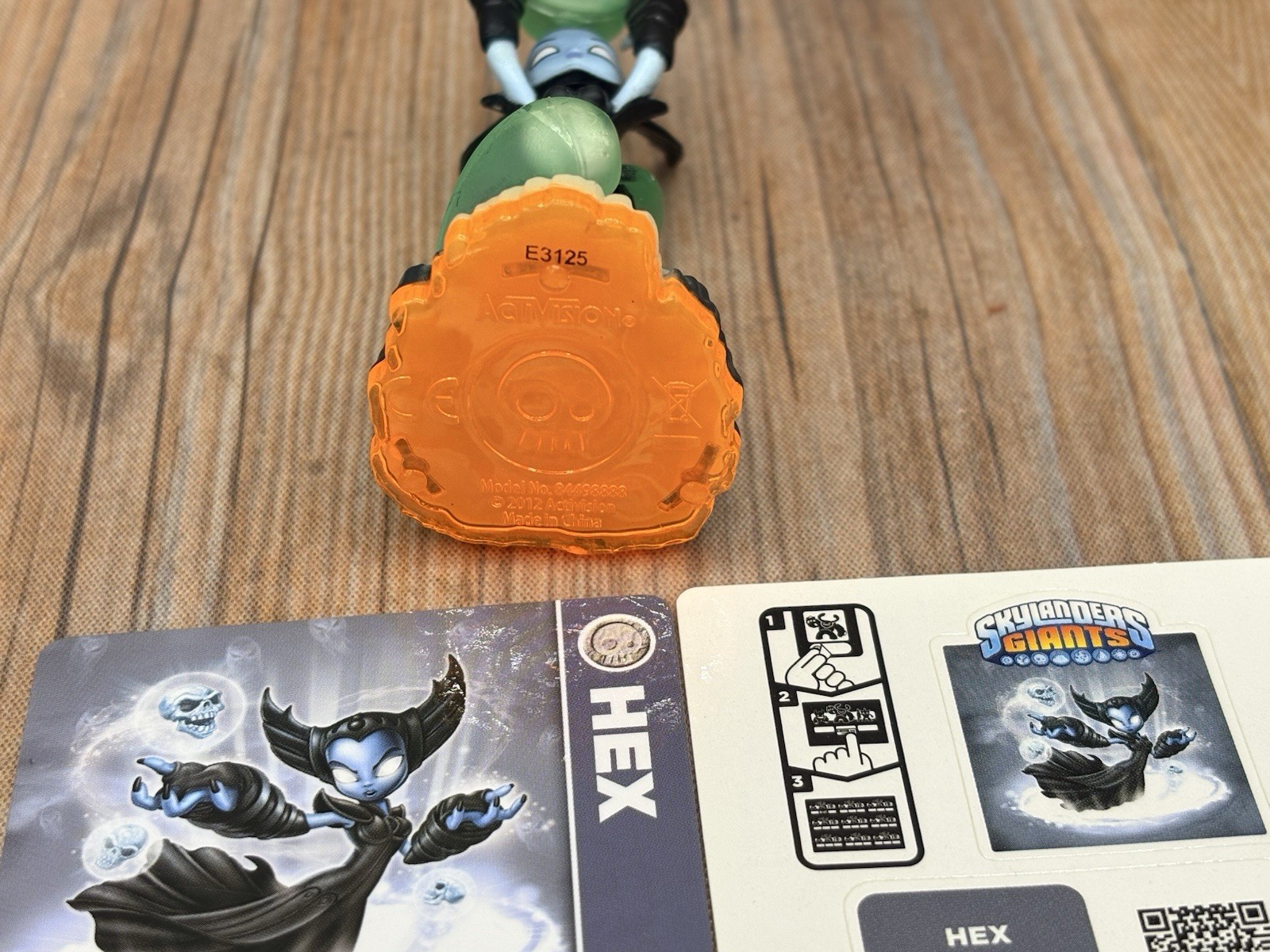 Skylanders Giants Series 2 Hex Undead Toy Figure Figurine 2012