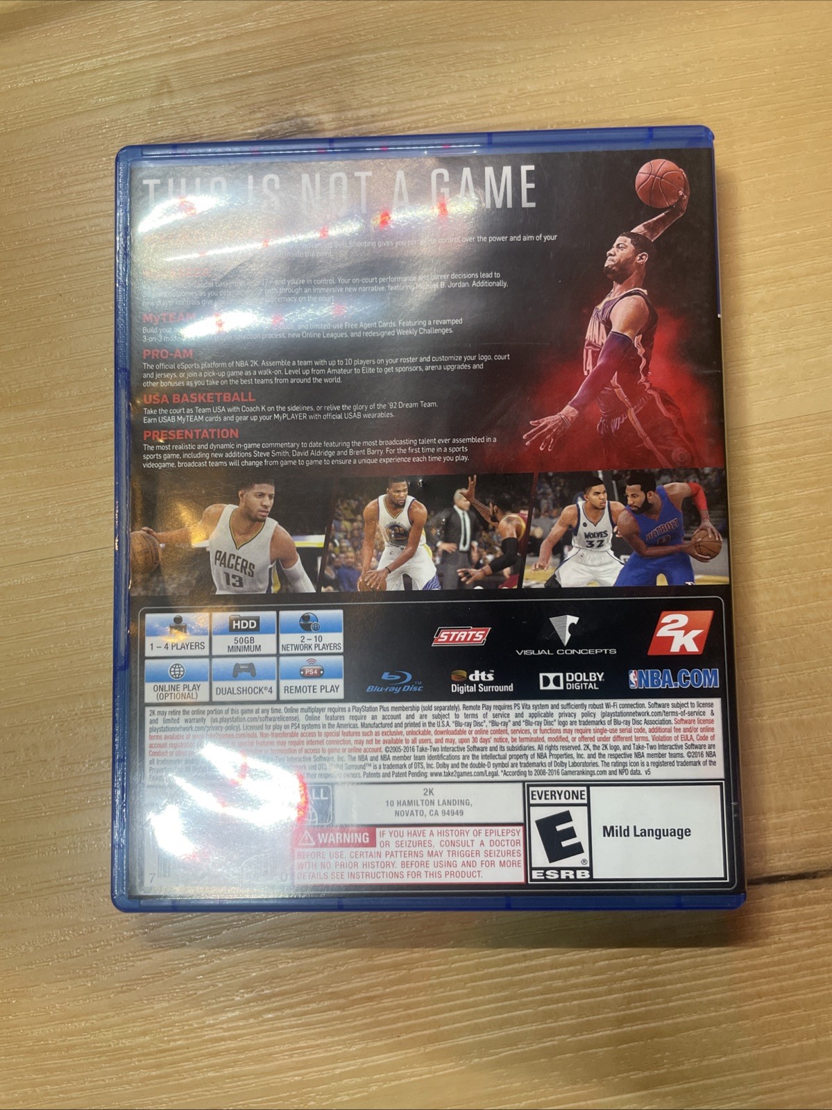 NBA 2K17 CIB PlayStation 4 Basketball Sports PS3 Soccer