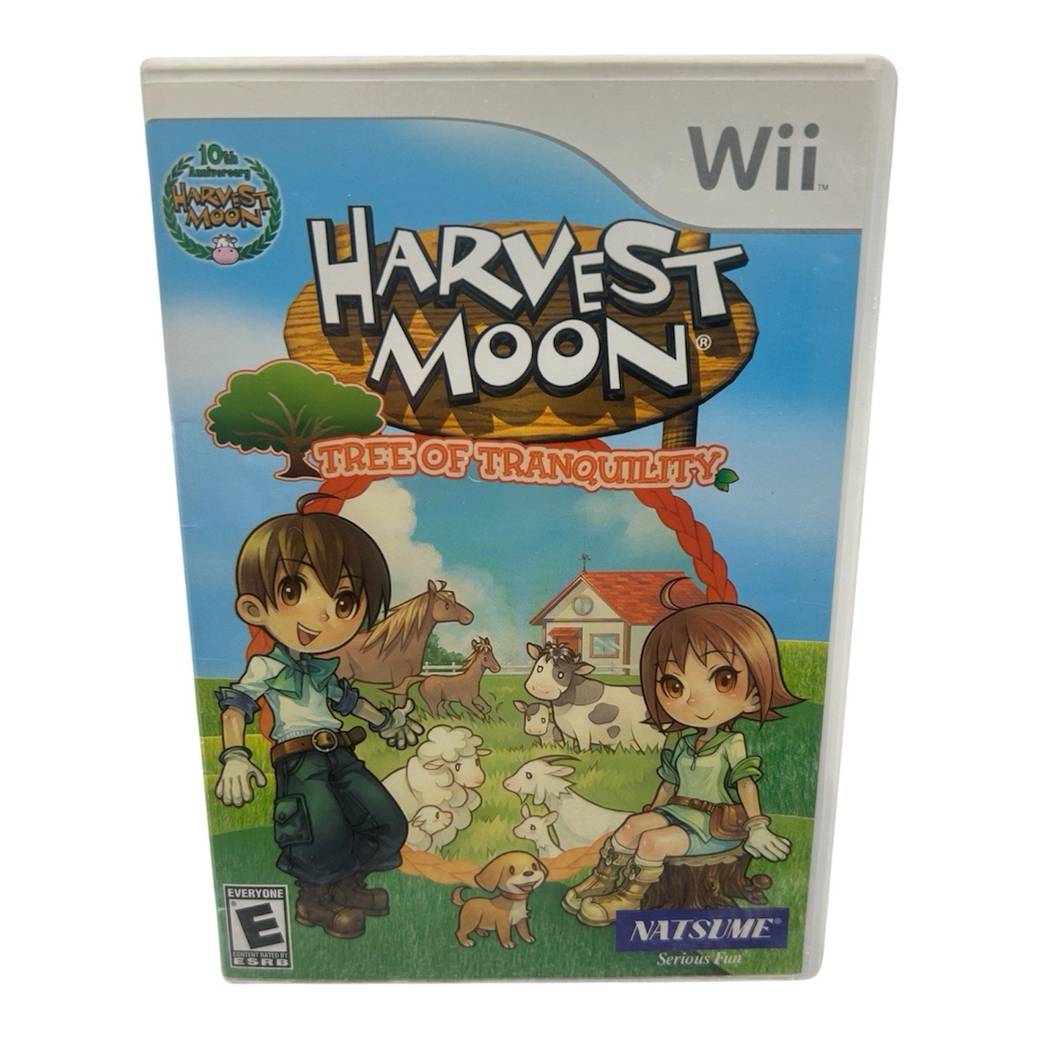 Harvest Moon Tree of Tranquility Nintendo Wii Game CIB Manual