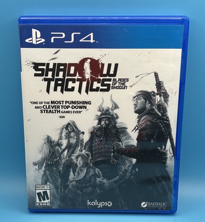 Shadow Tactics: Blades of the Shogun – Sony PlayStation 4 – Very Good