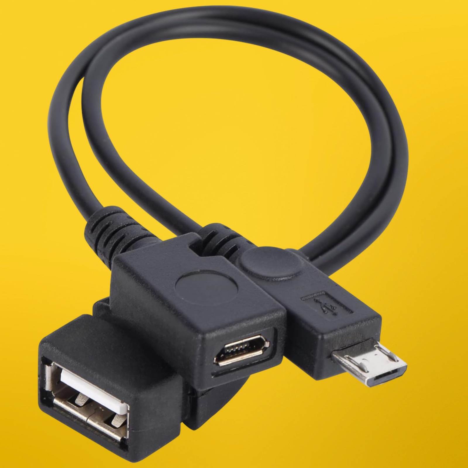 [2 Pack] OTG Cable Adapter, 2-1 USB Cable for Firesticks 4K/4K Max/Cube/lite/…