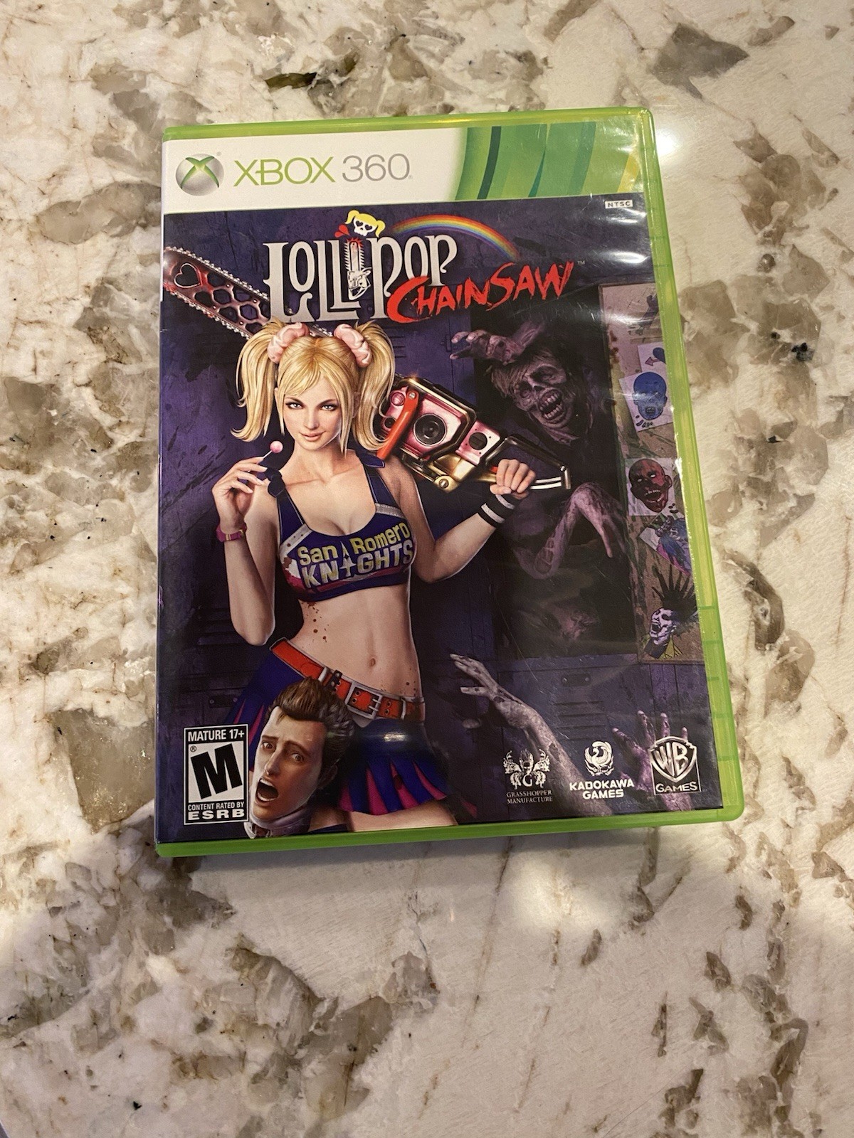 Lollipop Chainsaw (Microsoft Xbox 360, 2012) CIB Tested