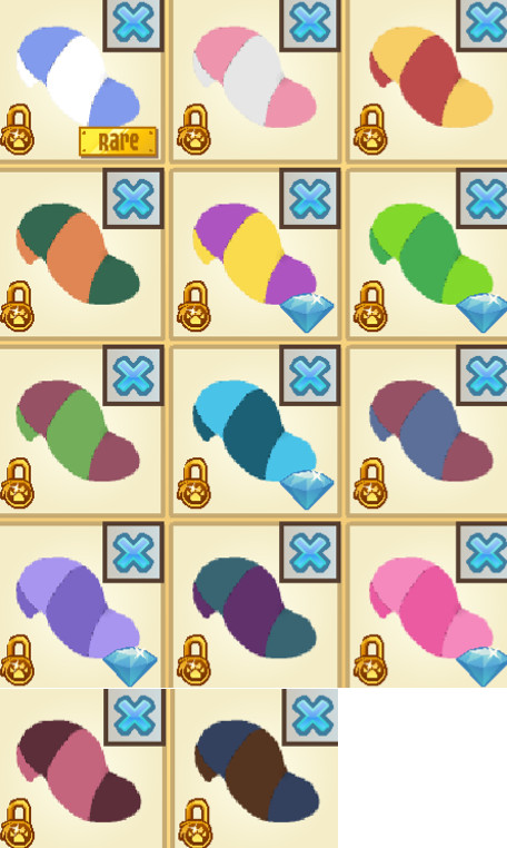 Animal Jam Classic AJ AJC You-Choose Raccoon Tails (Read Description)