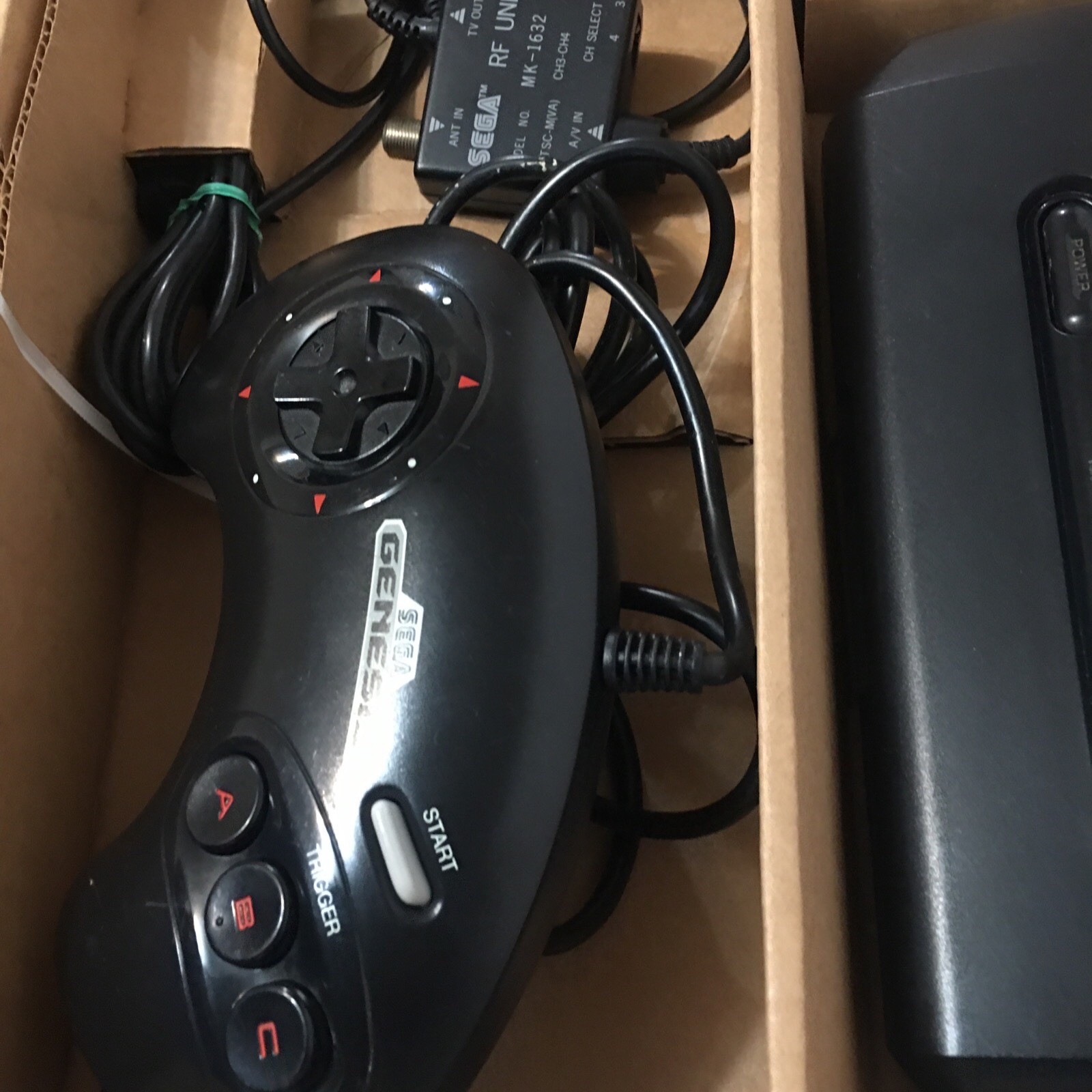 Sega Genesis Model 2 Console Complete in Box 6 Pak System CIB