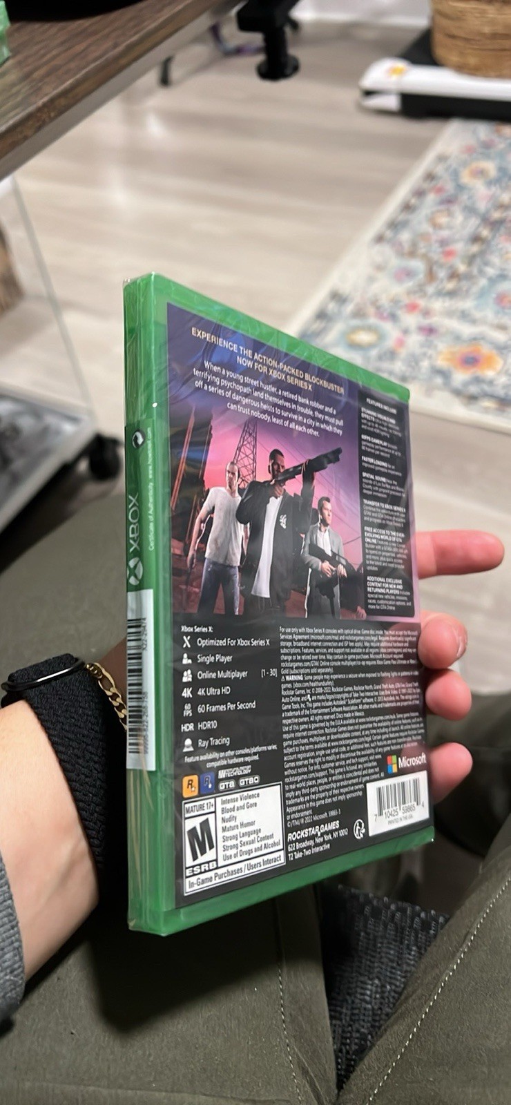 GTA 5 – Grand Theft Auto V Xbox Series X Physical Disc – NEW & SEALED