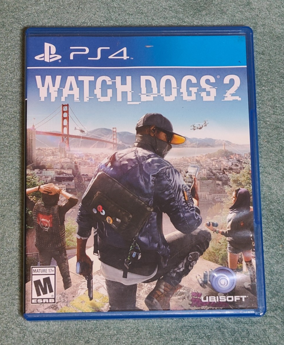 Watch Dogs 2 PlayStation 4 PS4 Ubisoft 3rd Person Used Tested