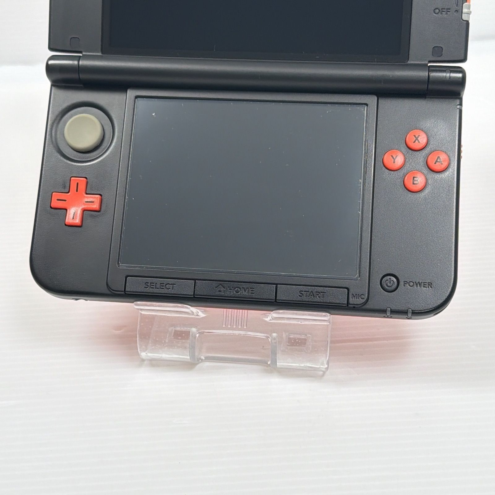 NINTENDO 3DS LL Orange Black Console Working Condition Excellent Include SD Card
