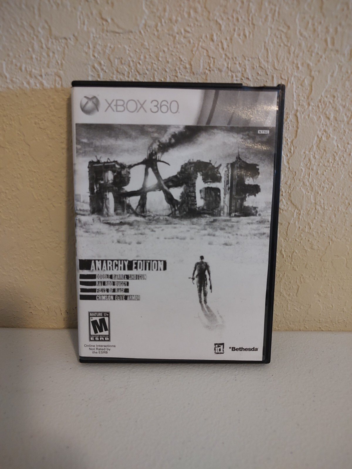 Rage (Microsoft Xbox 360, 2011) 3 DISCS INCLUDED
