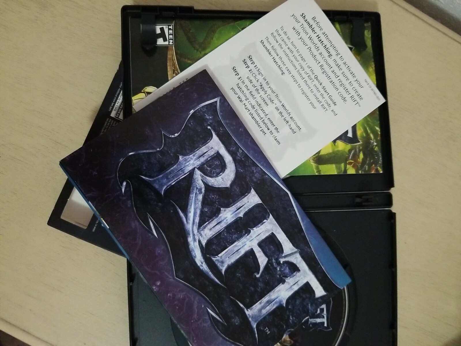 Rift (PC, 2011), Complete, TESTED, Poster
