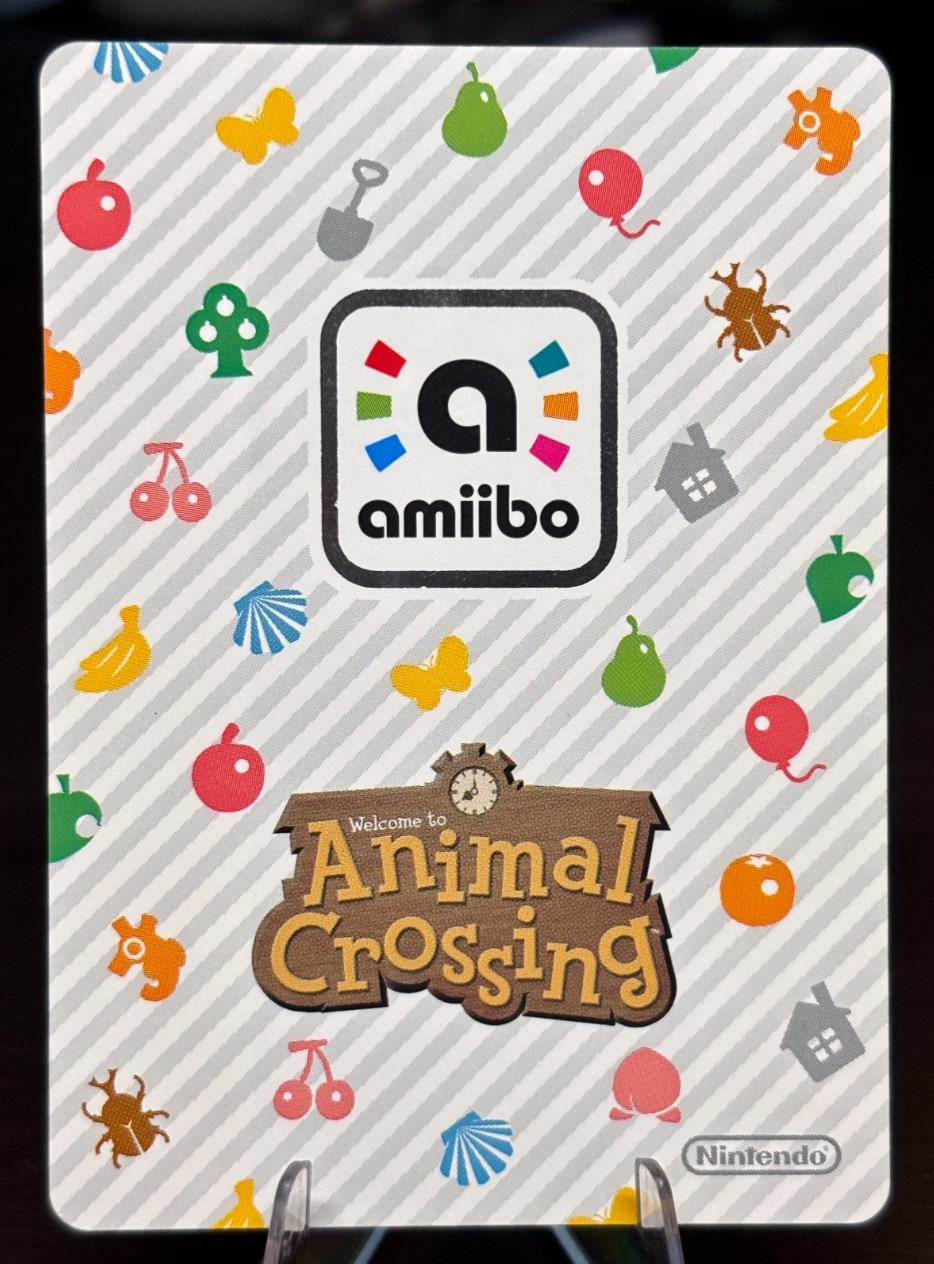 Ace Amiibo Card 443 Animal Crossing Series 5 Nintendo Switch Authentic