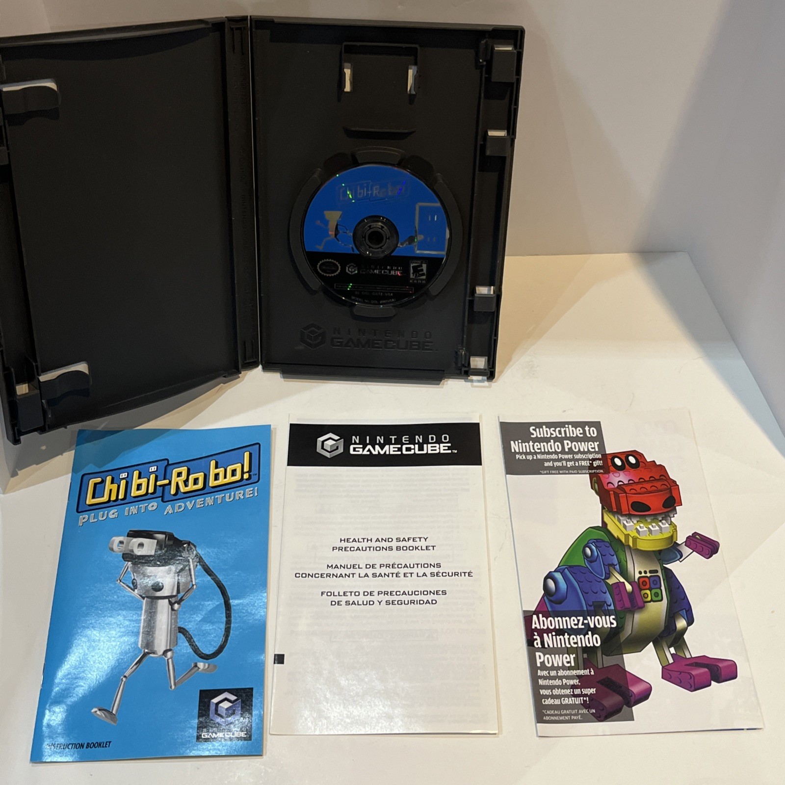 Chi Bi Ro Bo! For Nintendo Game Cube Game Disk W/ Instruction Booklet, 2005-2006