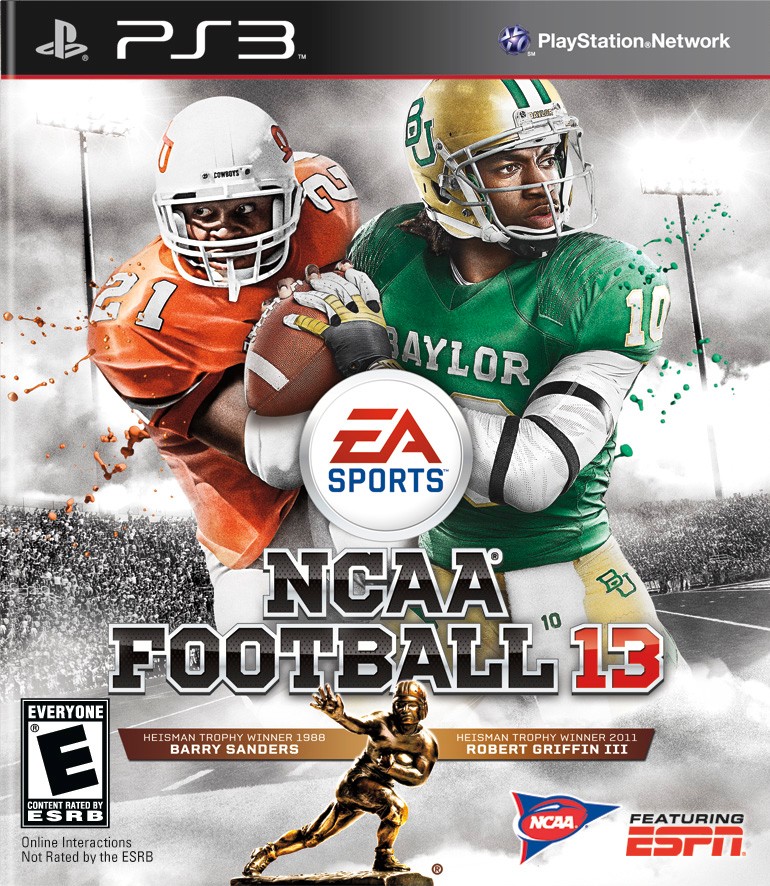 NCAA Football 13 PS3 For PlayStation 3 Very Good 5E