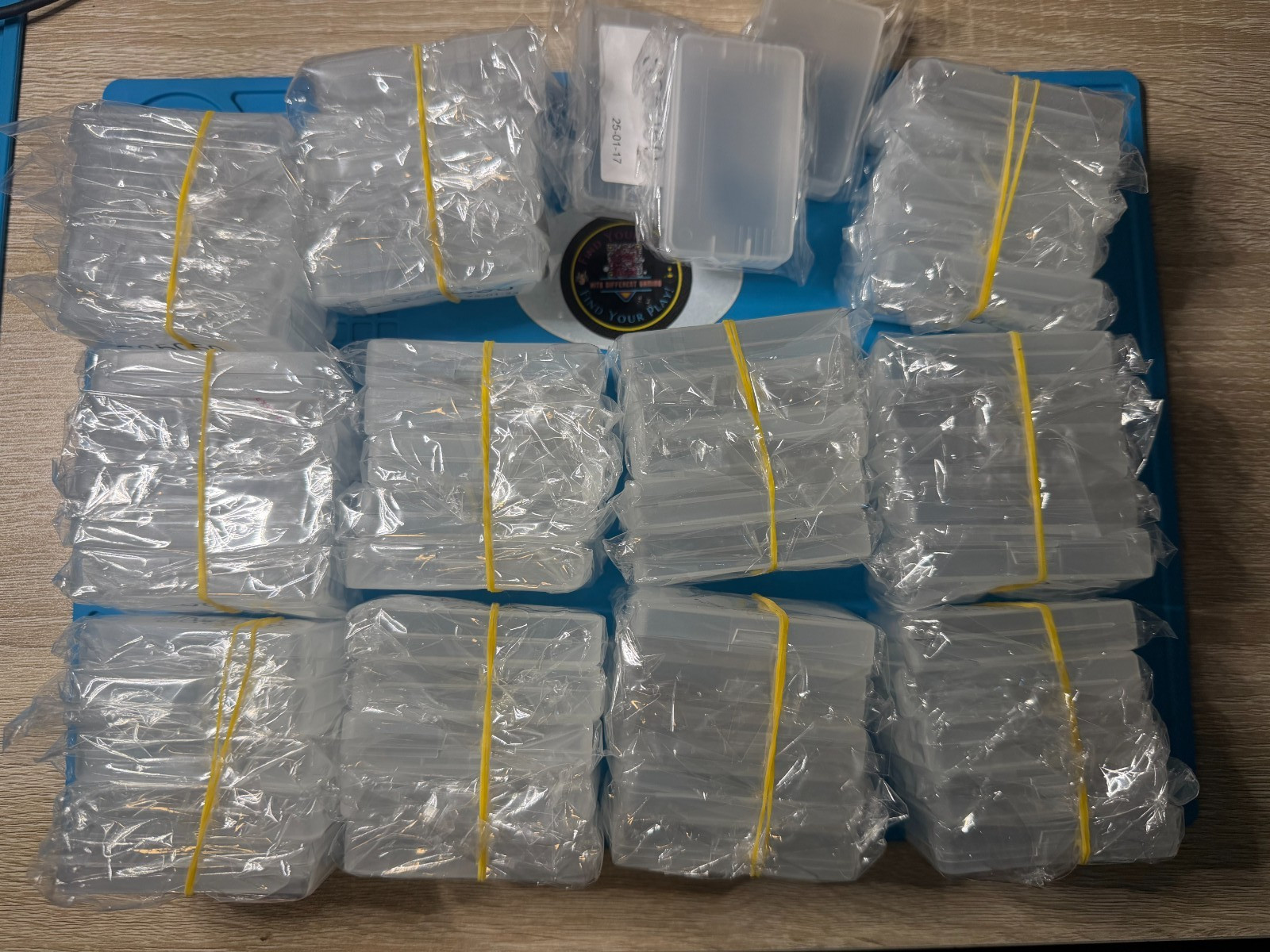 58 BRAND NEW (UNBRANDED) Clear Plastic Cases for Nintendo GameBoy Advance Games