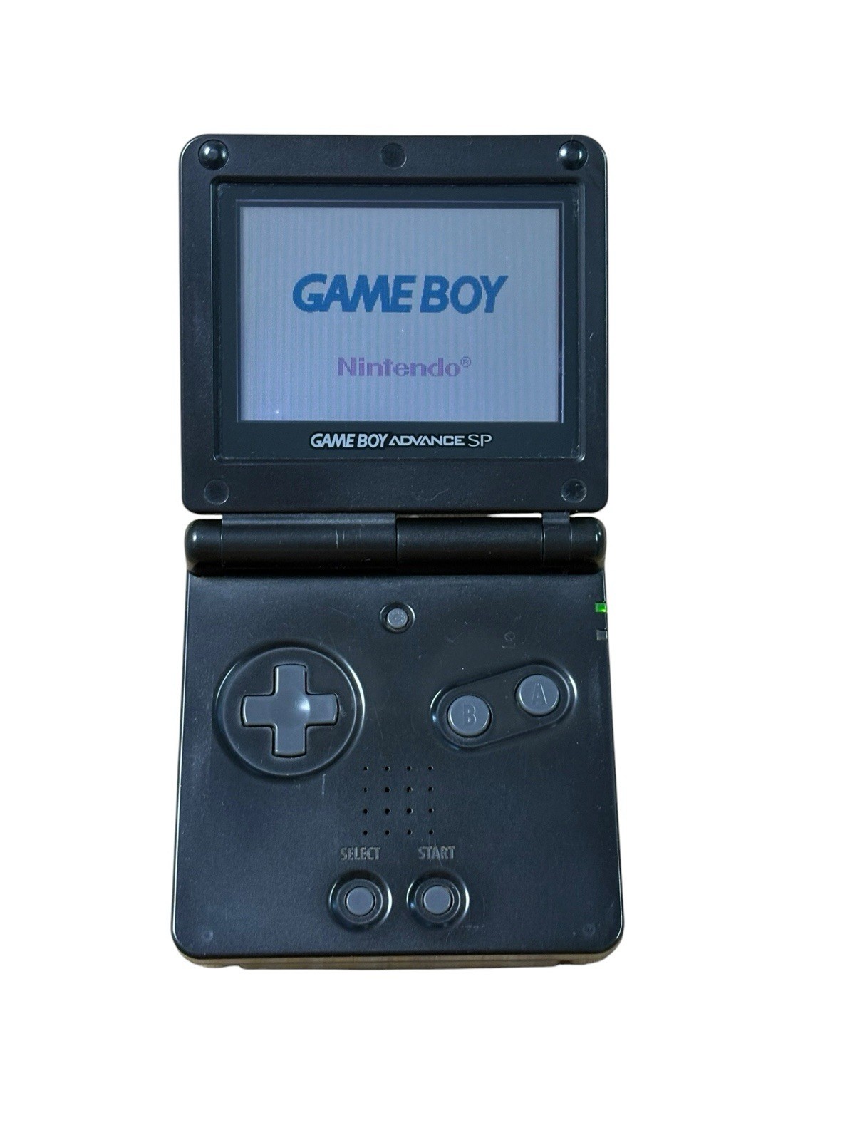 Nintendo Game Boy Advance SP AGS-001 Onyx Black Console Only Tested Working