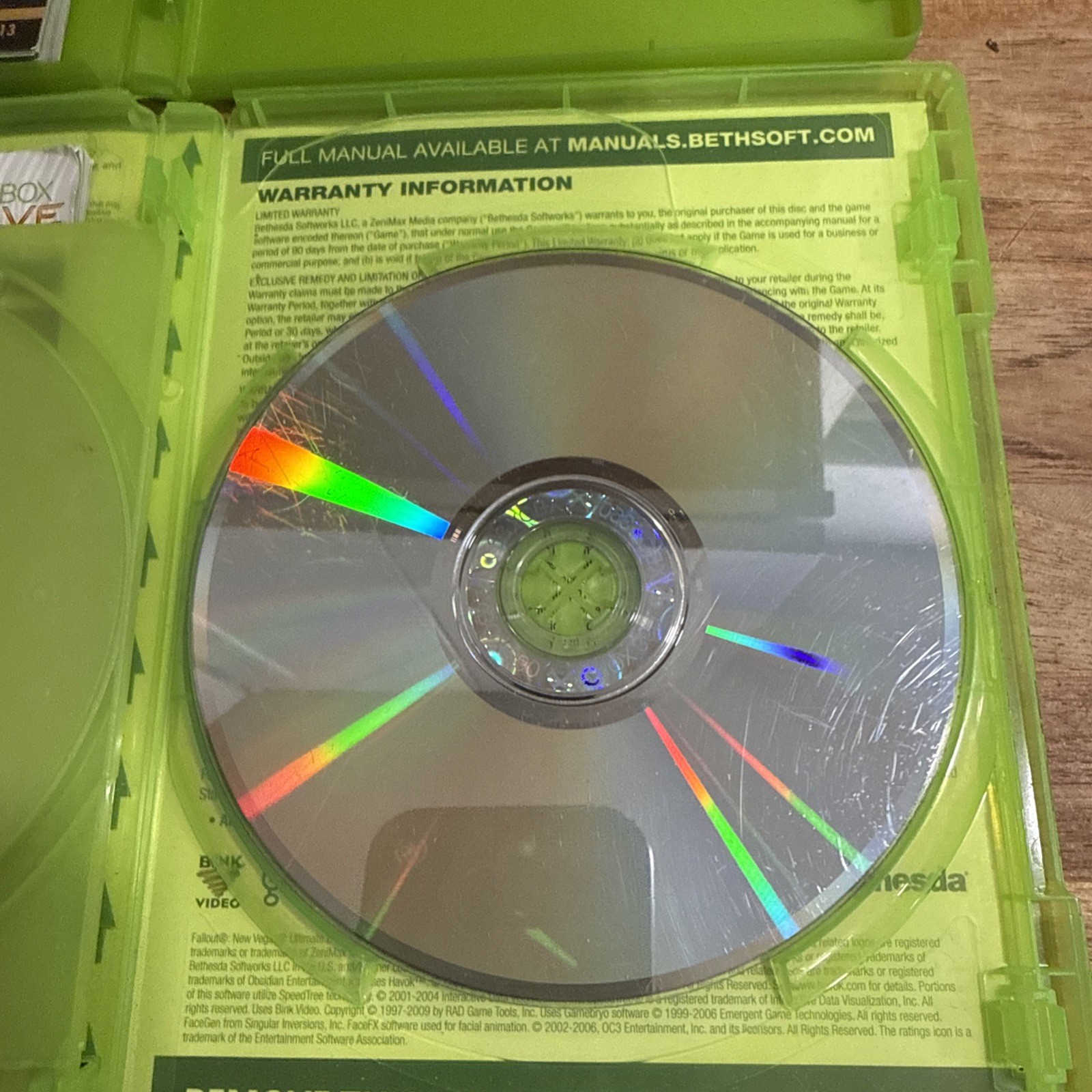 Fallout: New Vegas – Ultimate Edition (Xbox 360, 2012) *TESTED & CIB* & Fall 3