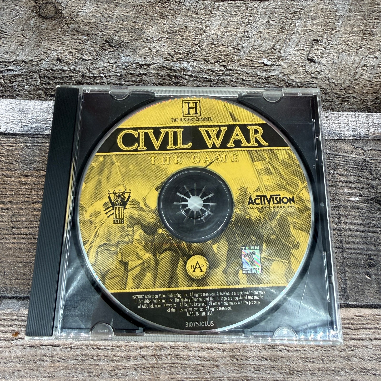 Civil War The Game: Great Battles – History Channel PC CD-Rom Game (2002)