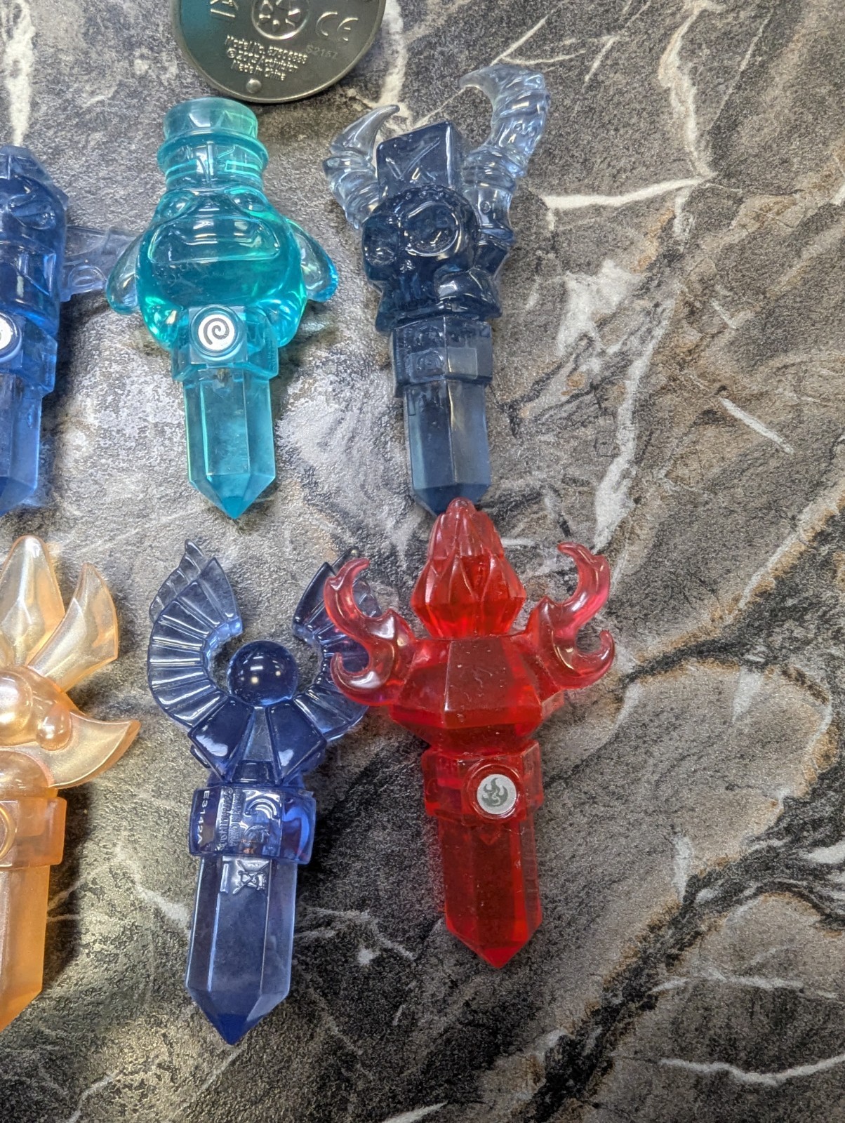 Activision Skylanders Trap Team Crystal Lot of 10 Traps Plus Extras
