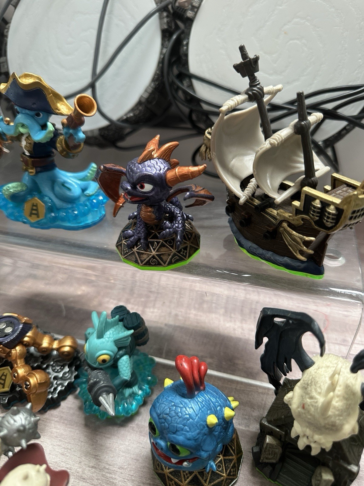 Mixed Lot of 41 Skylanders figures plus 3 portals Giants, Spyro, more