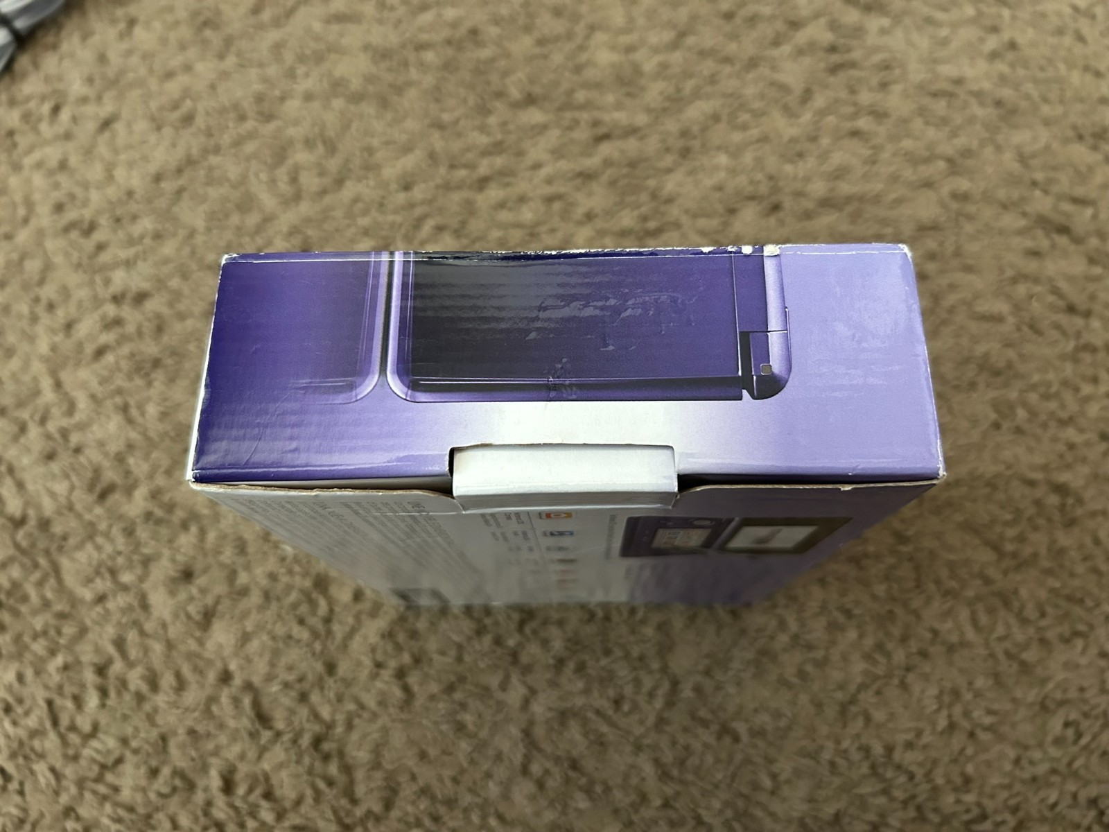 Nintendo 3DS Midnight Purple Handheld System Complete in Box Console