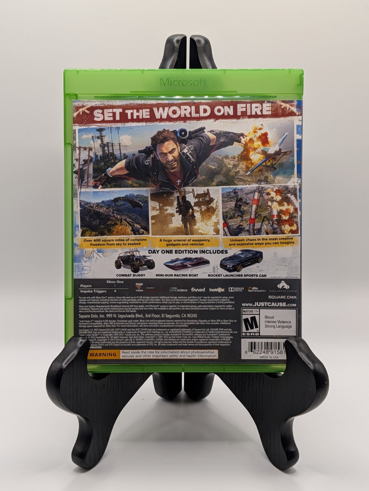 Just Cause 3: Day One Edition Microsoft Xbox One – Complete In Box